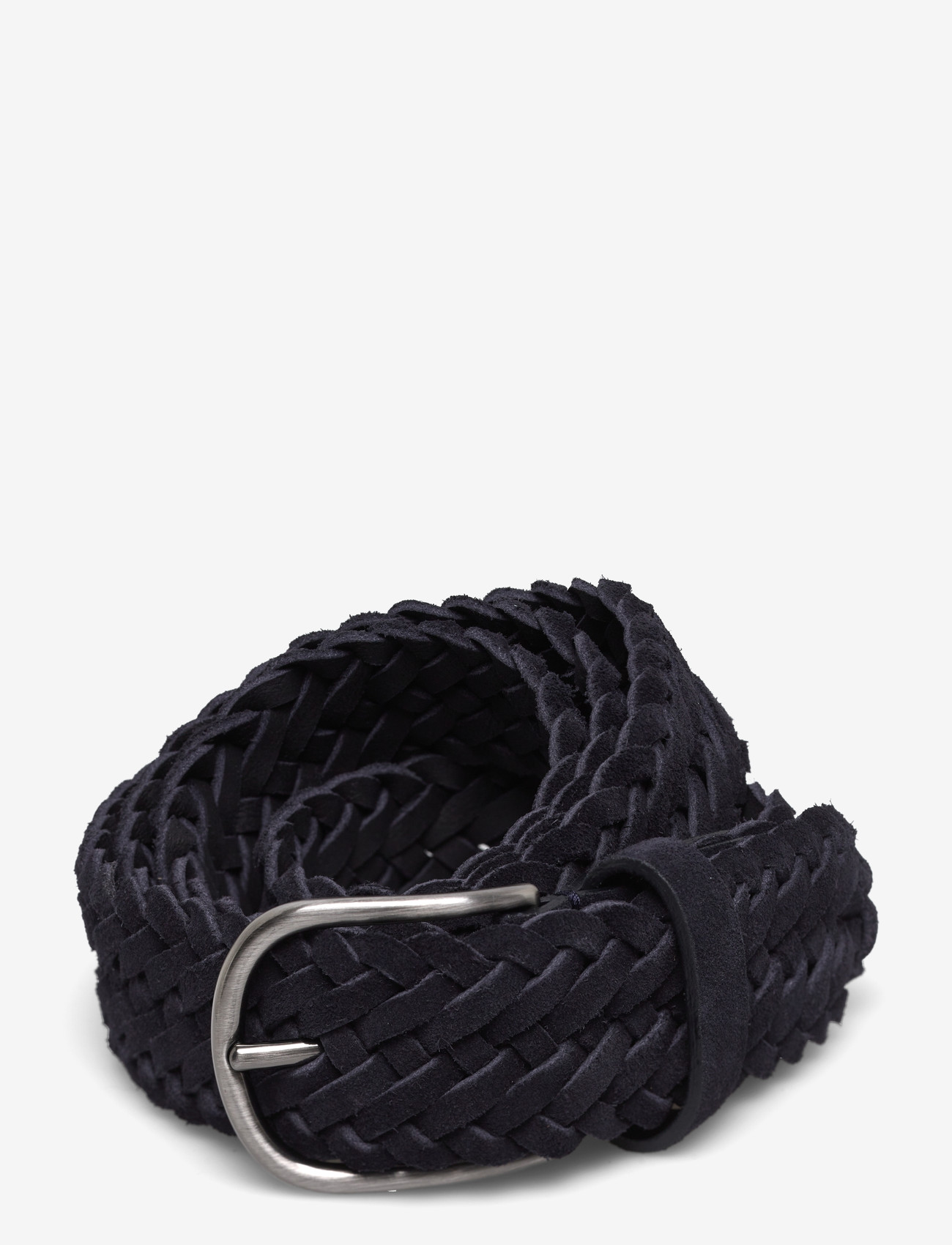 Anderson's - Suede woven belt Light tan  - 3,5 - skärp - blue - 0