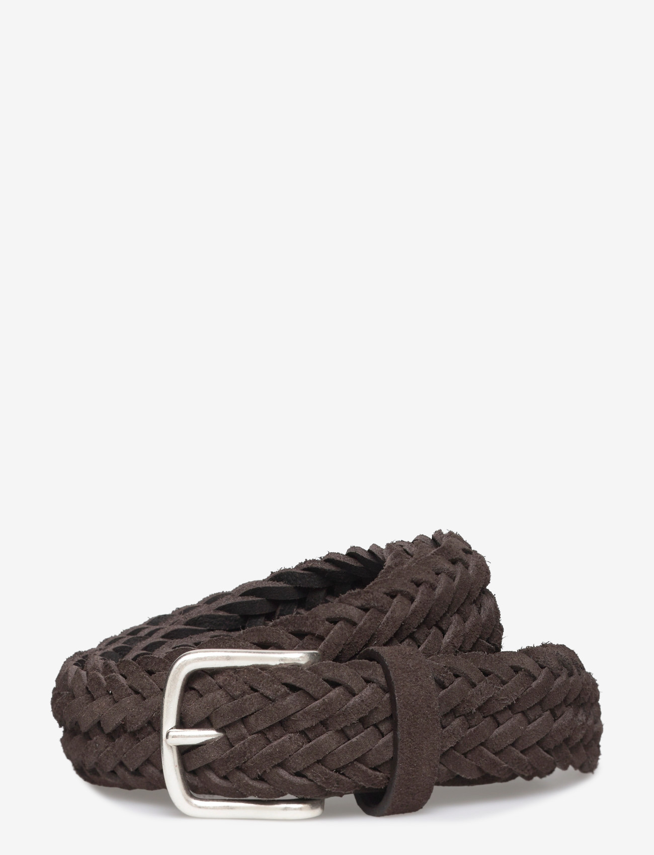 Anderson's - Woven suede belt Sand - 3cm - punutud vööd - brown - 0
