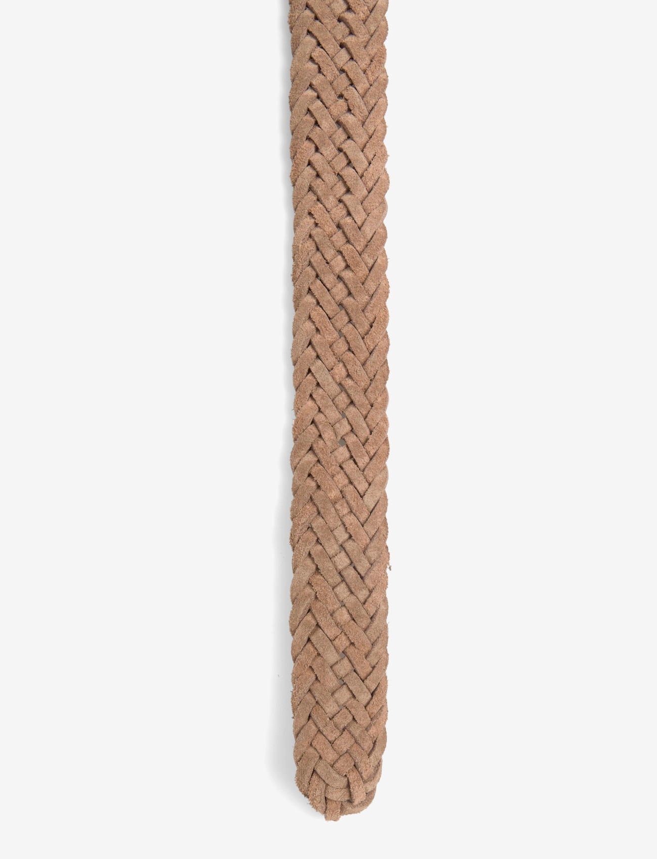 Anderson's - Woven suede belt Sand - 3cm - punutud vööd - sand - 2