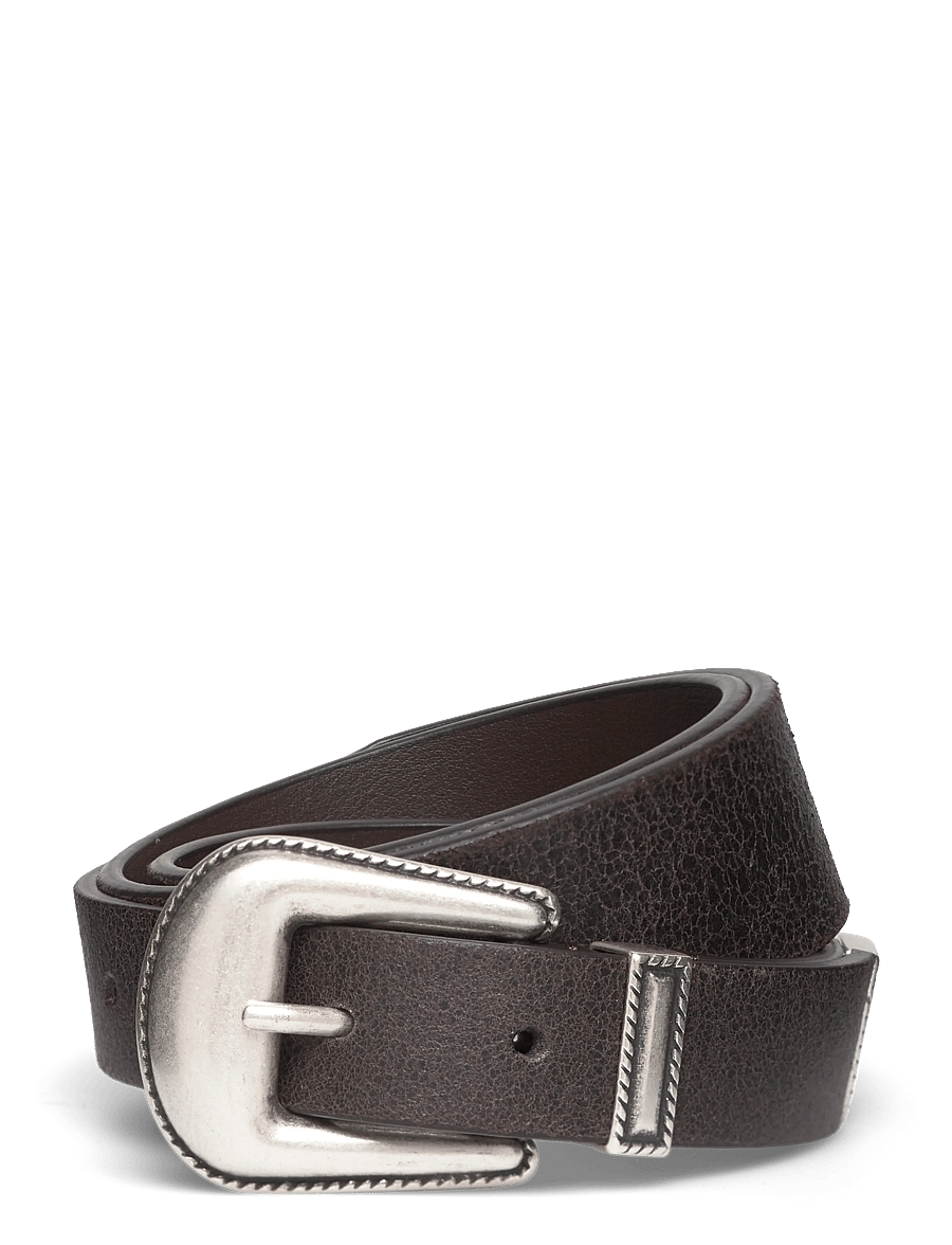 Anderson's - Western Belt - Suede Brown - 3,5-2,5 cm - klassikalised vööd - brown - 0