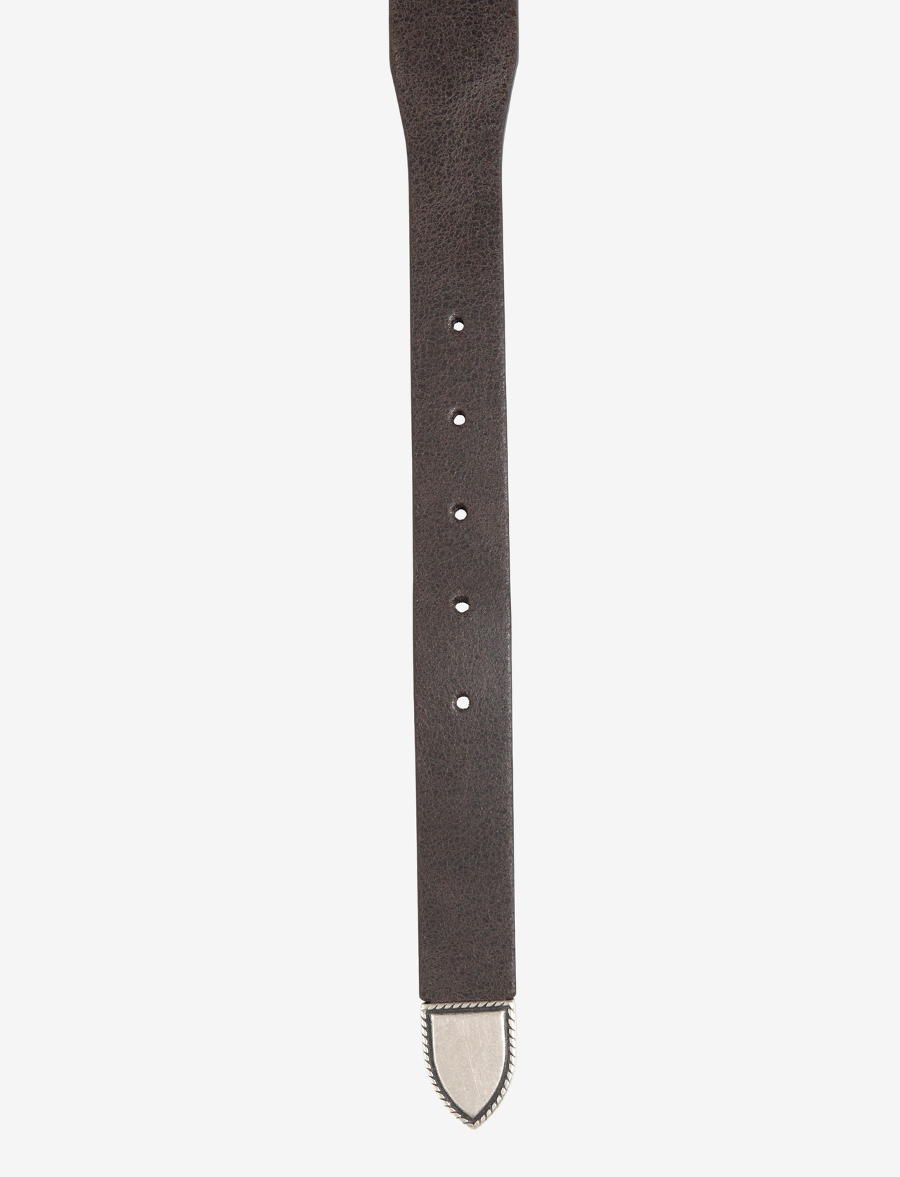 Anderson's - Western Belt - Suede Brown - 3,5-2,5 cm - skärp - brown - 2
