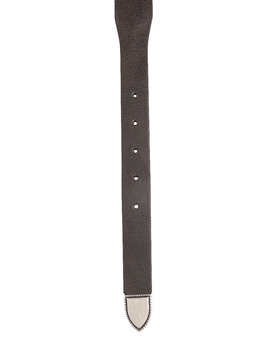Anderson's - Western Belt - Suede Brown - 3,5-2,5 cm - klassikalised vööd - brown - 2