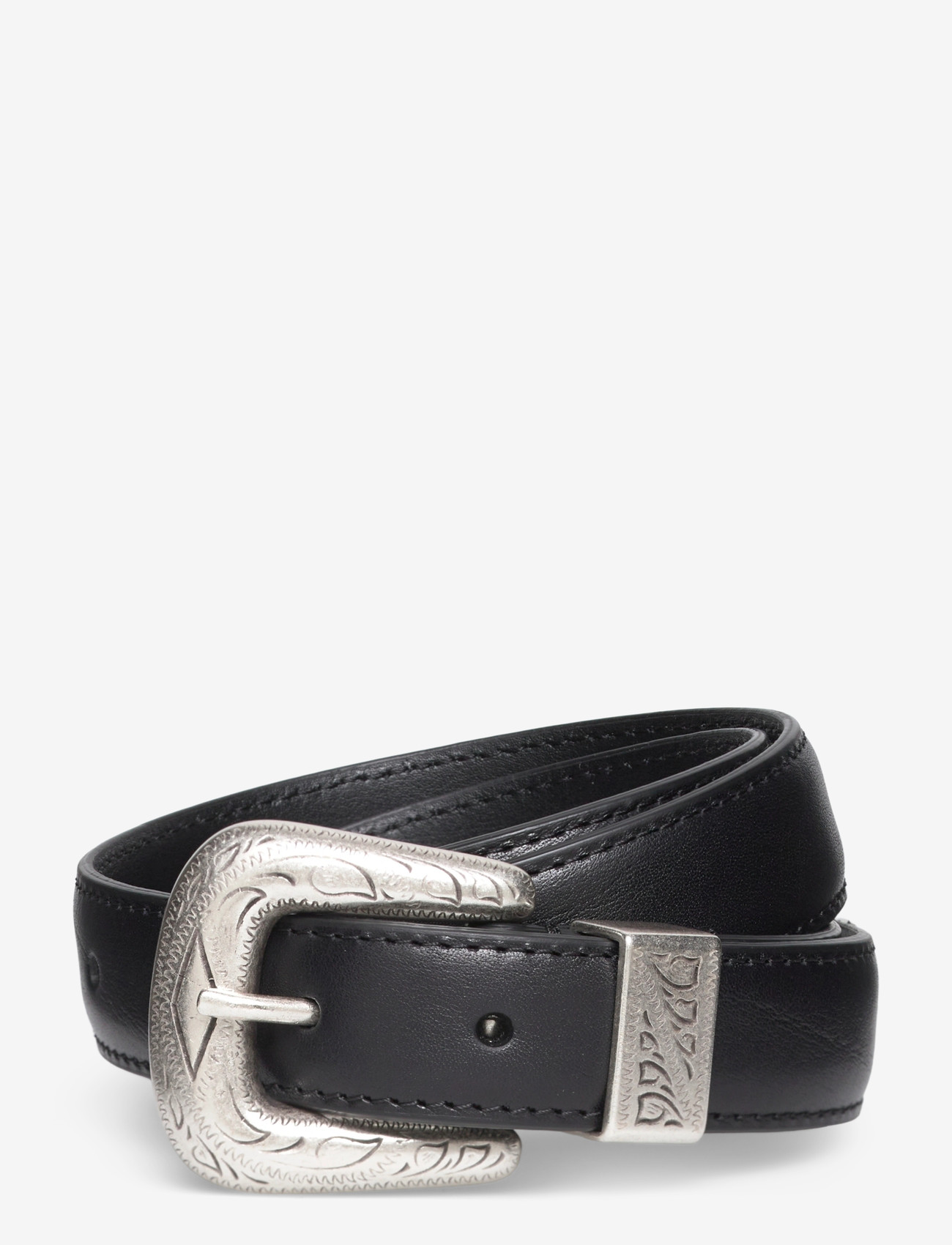 Anderson's - Western Belt - leather 2,5 cm - classic belts - black - 0