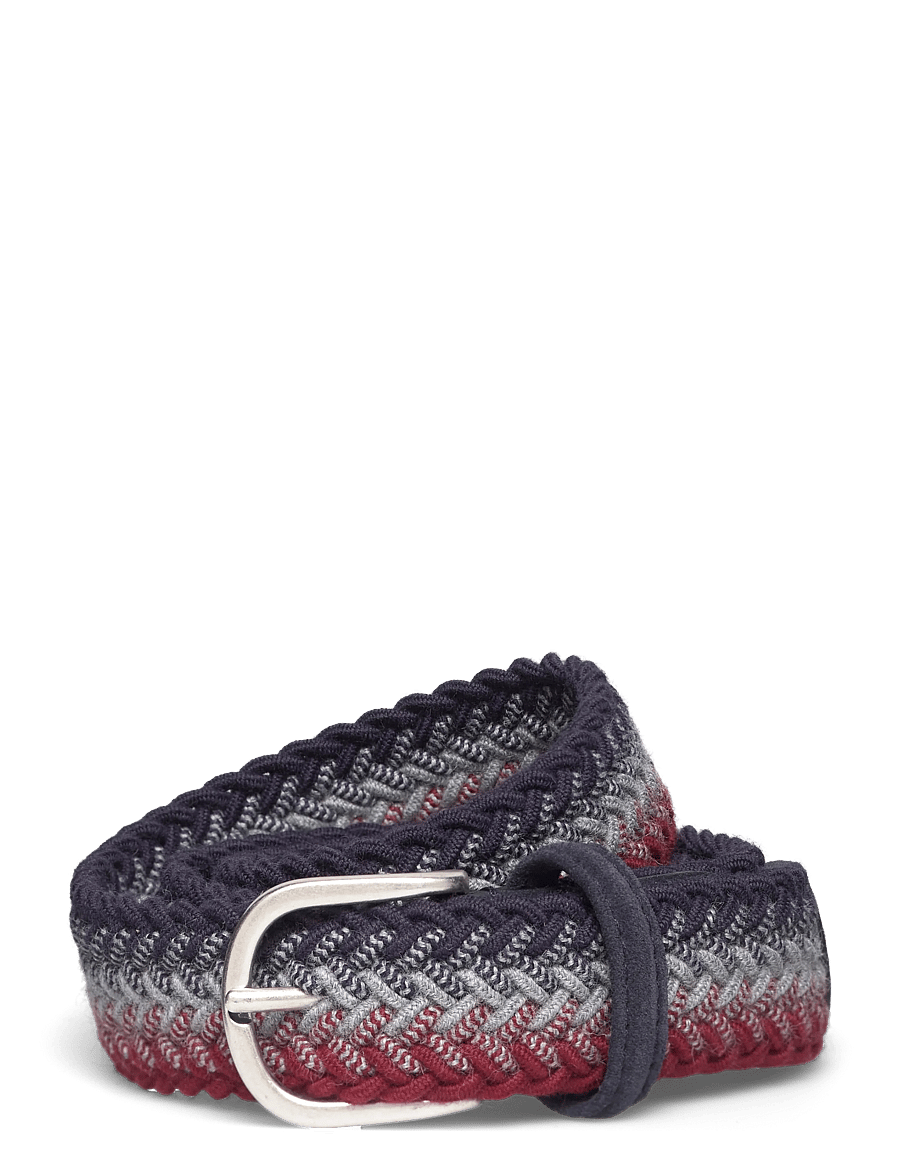 Anderson's - Elastic Woven belt Grey - 3 cm - geflochtene gürtel - multi colour - 0