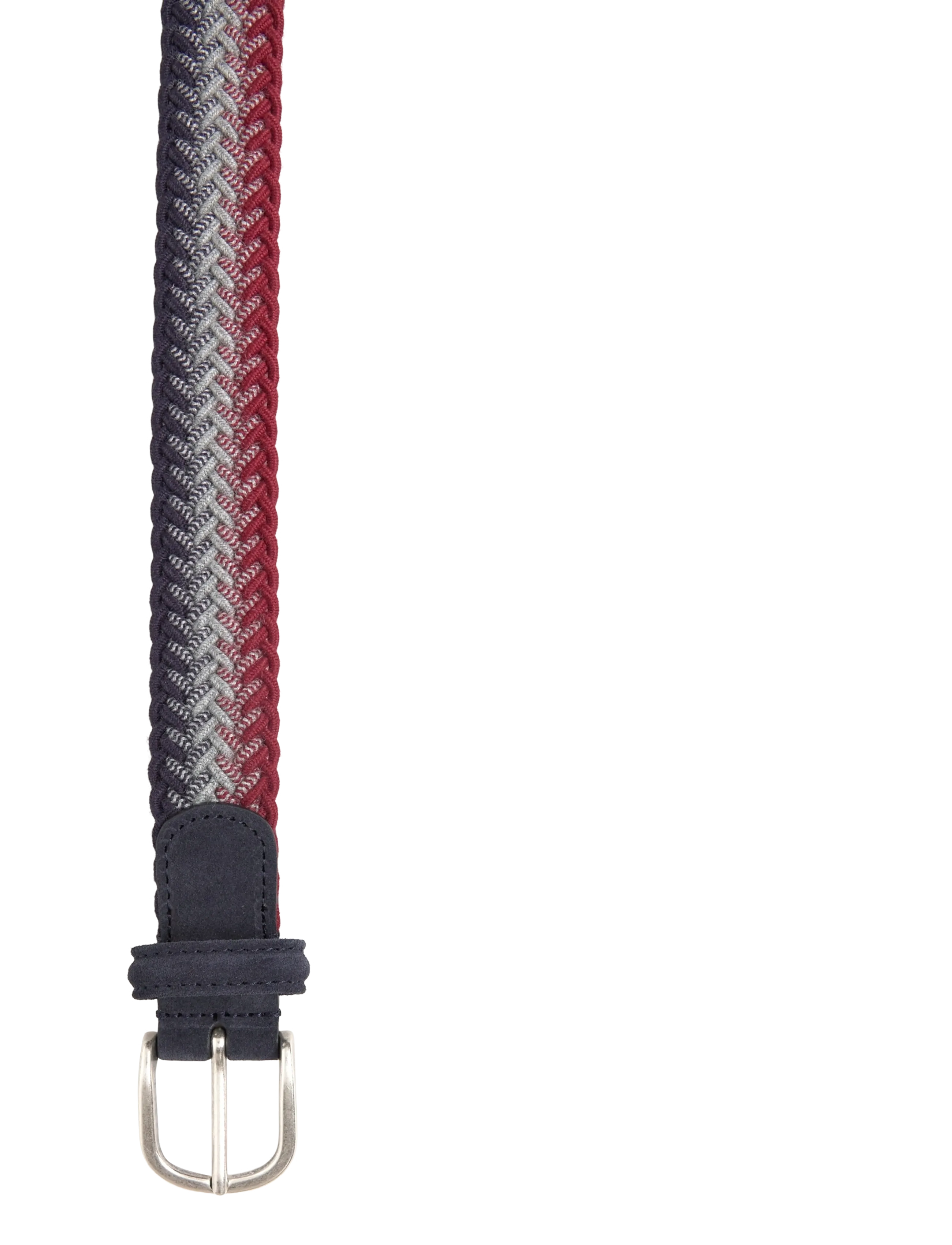 Anderson's - Elastic Woven belt Grey - 3 cm - skärp - multi colour - 1