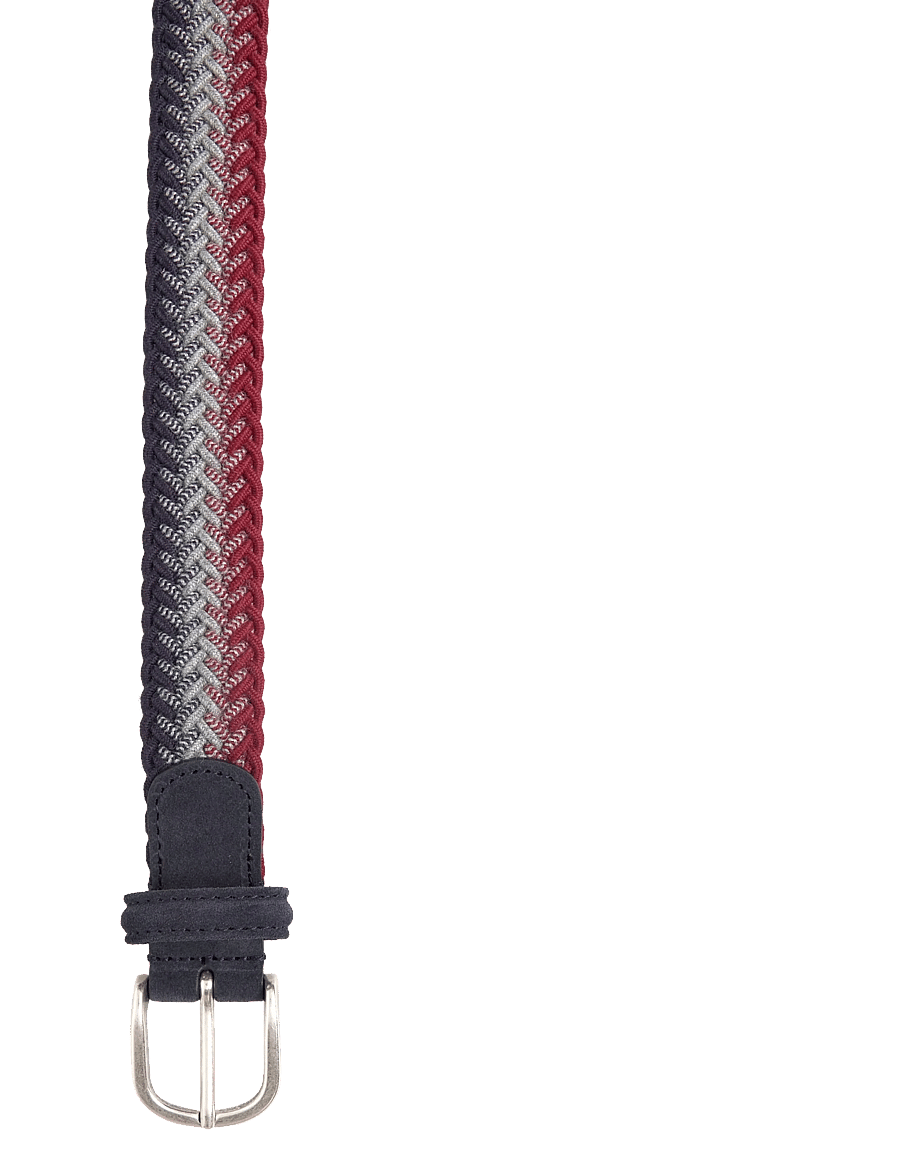 Anderson's - Elastic Woven belt Grey - 3 cm - geflochtene gürtel - multi colour - 1