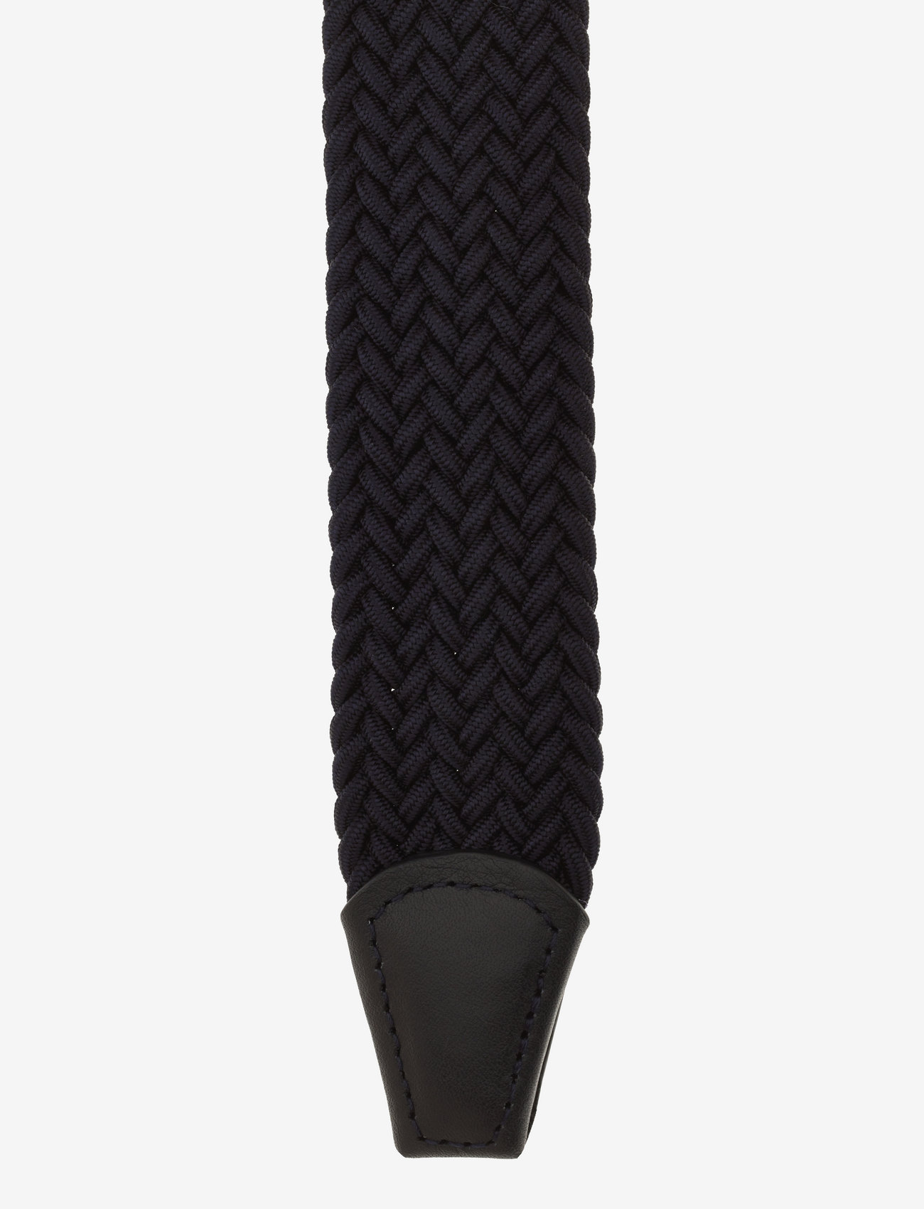 Anderson's - elastic woven viscose belt - geflochten gürtel - navy - 2