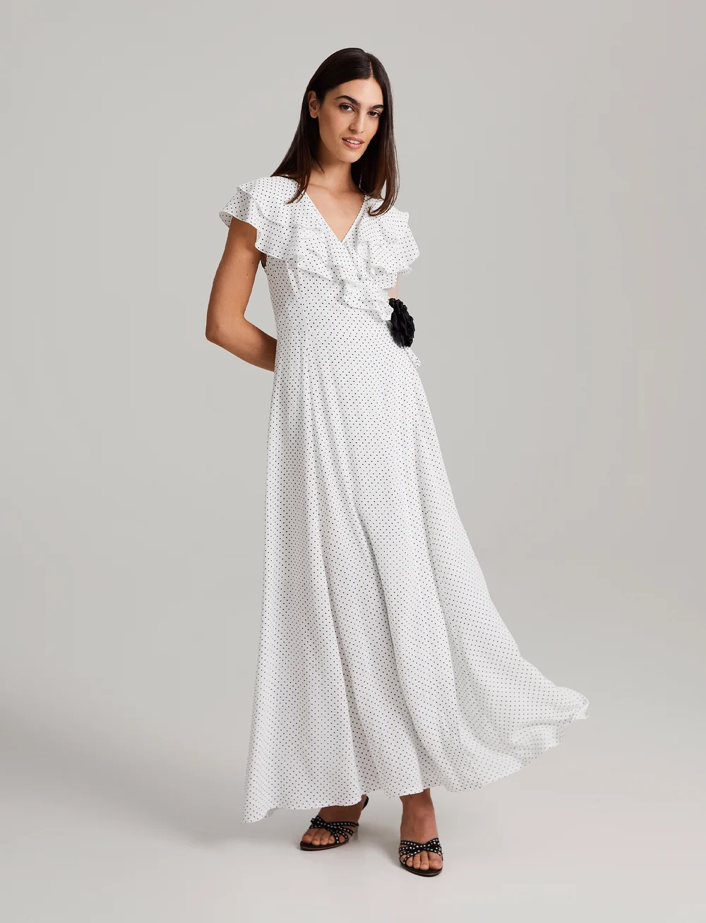 Andiata - Shelia - maxikleider - classic polka - 0