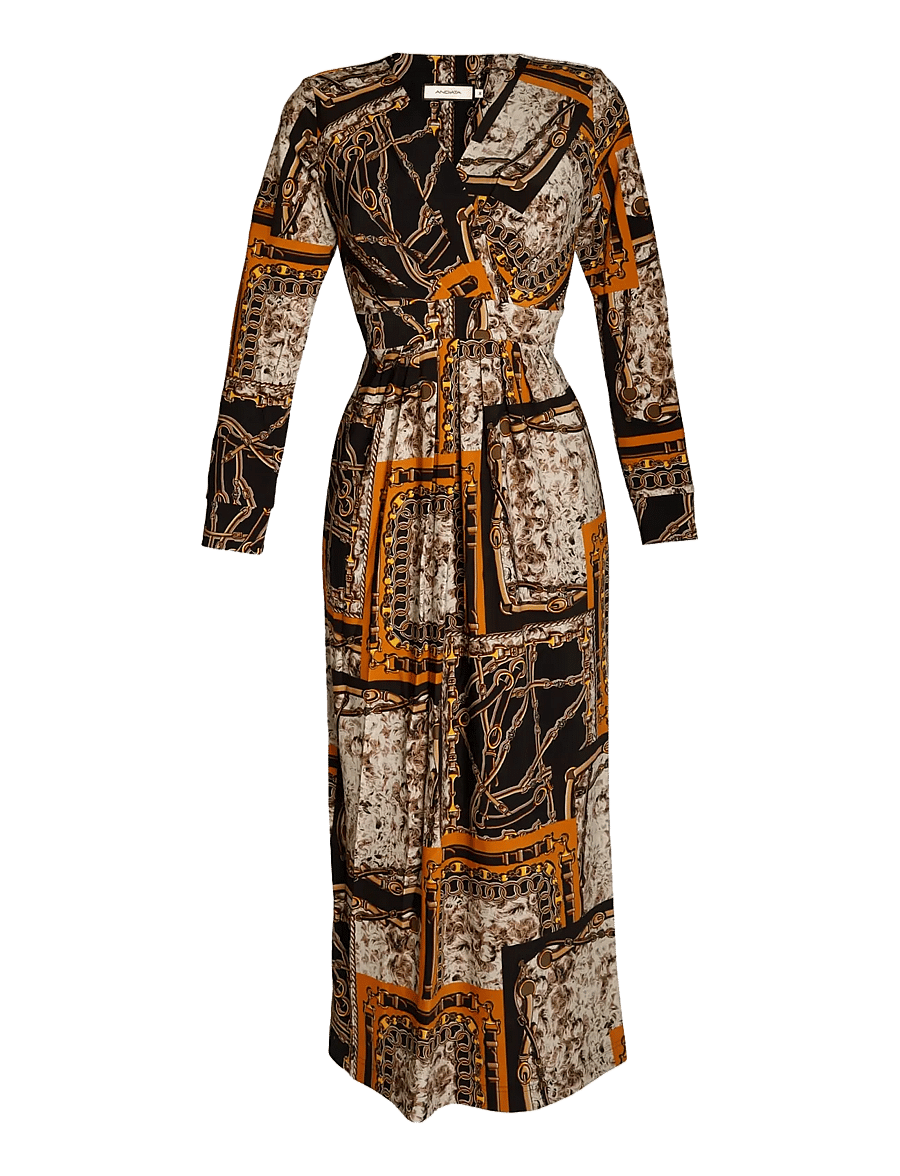 Andiata - Senni dress - wickelkleider - saddlechain - 1