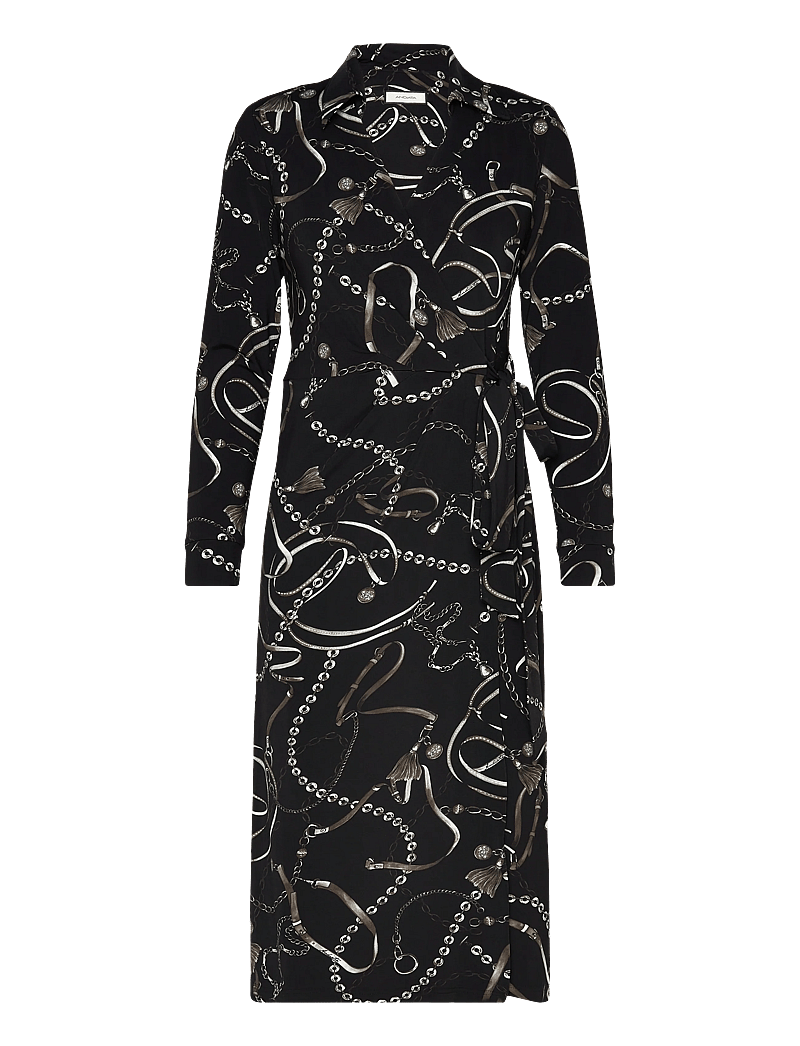 Andiata - Beatriz 2 - omlottklänningar - chain print - 0