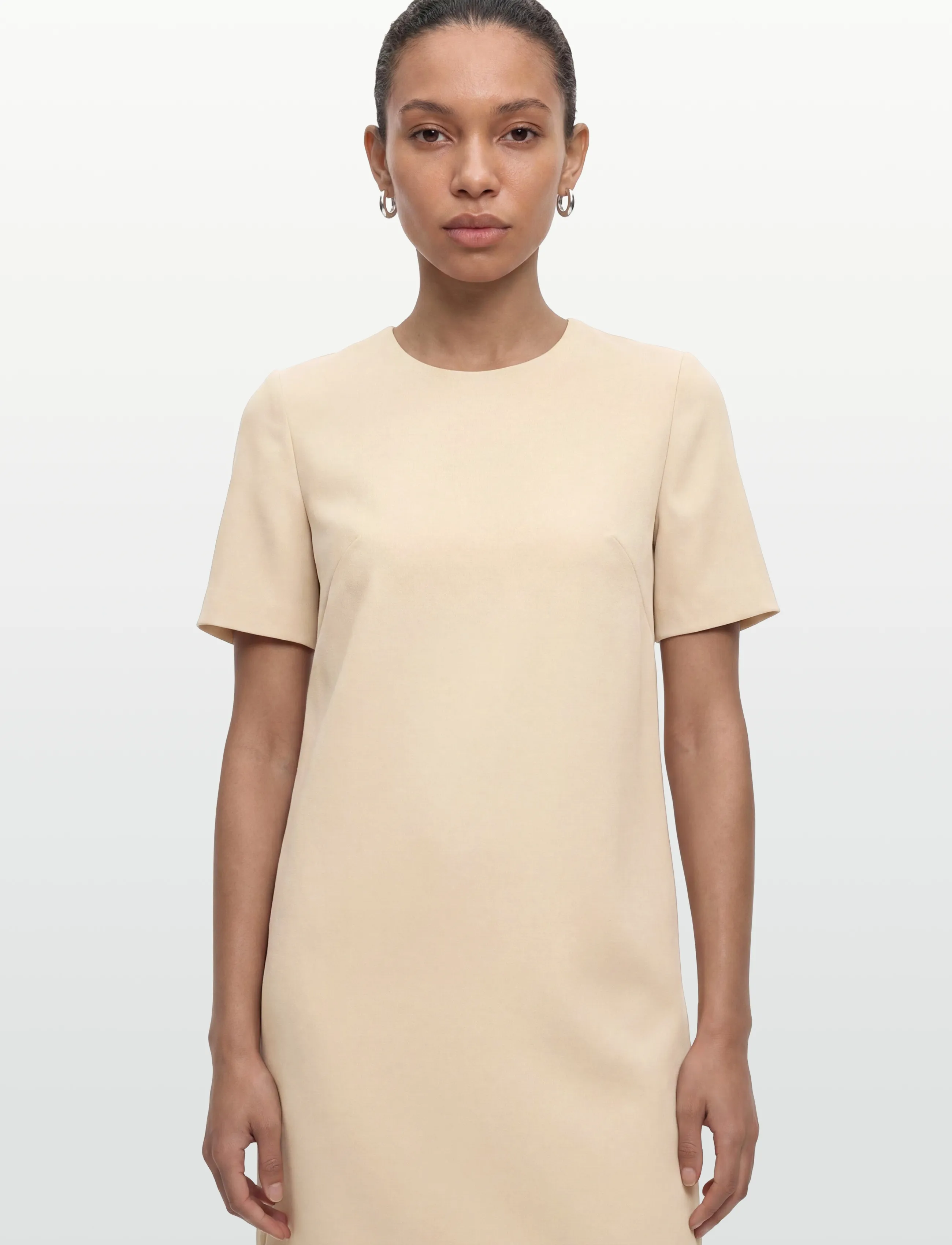 Andiata - Kacey - t-shirtklänningar - latte beige - 3