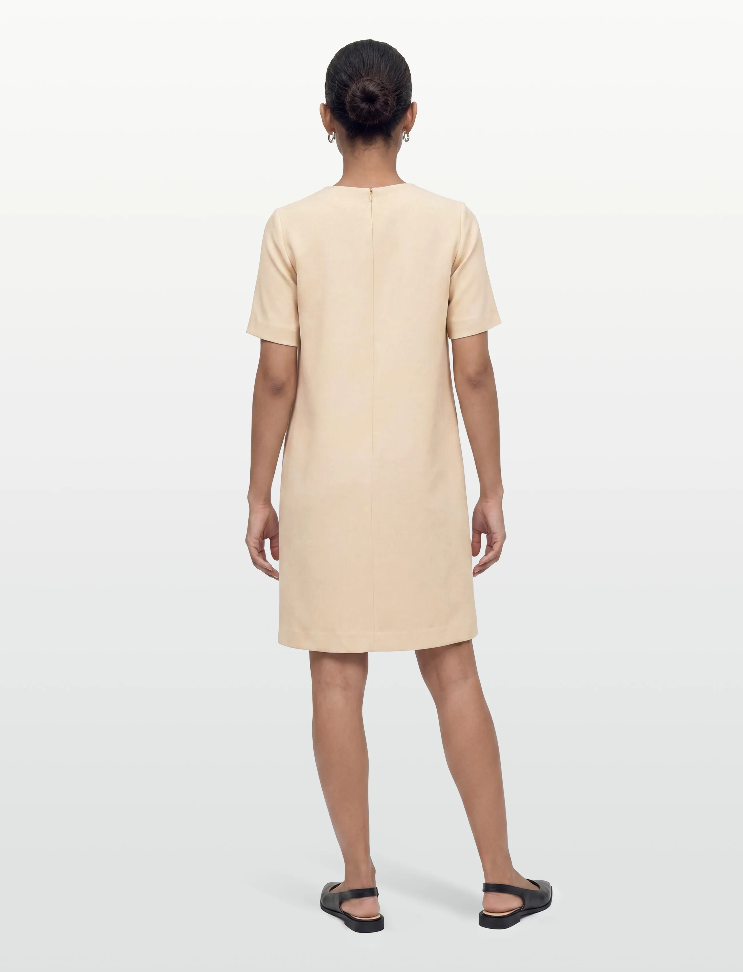 Andiata - Kacey - t-shirtklänningar - latte beige - 4