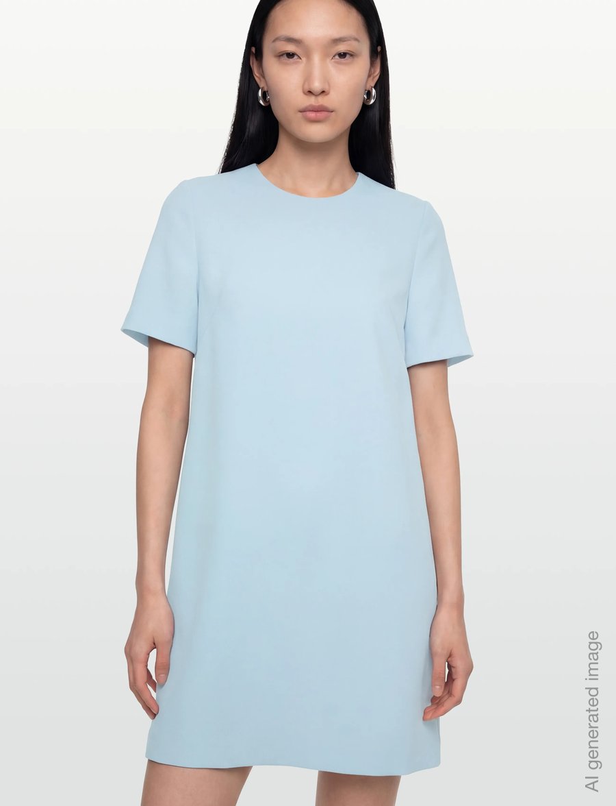 Andiata - Kacey - t-särkkleidid - pastel blue - 3
