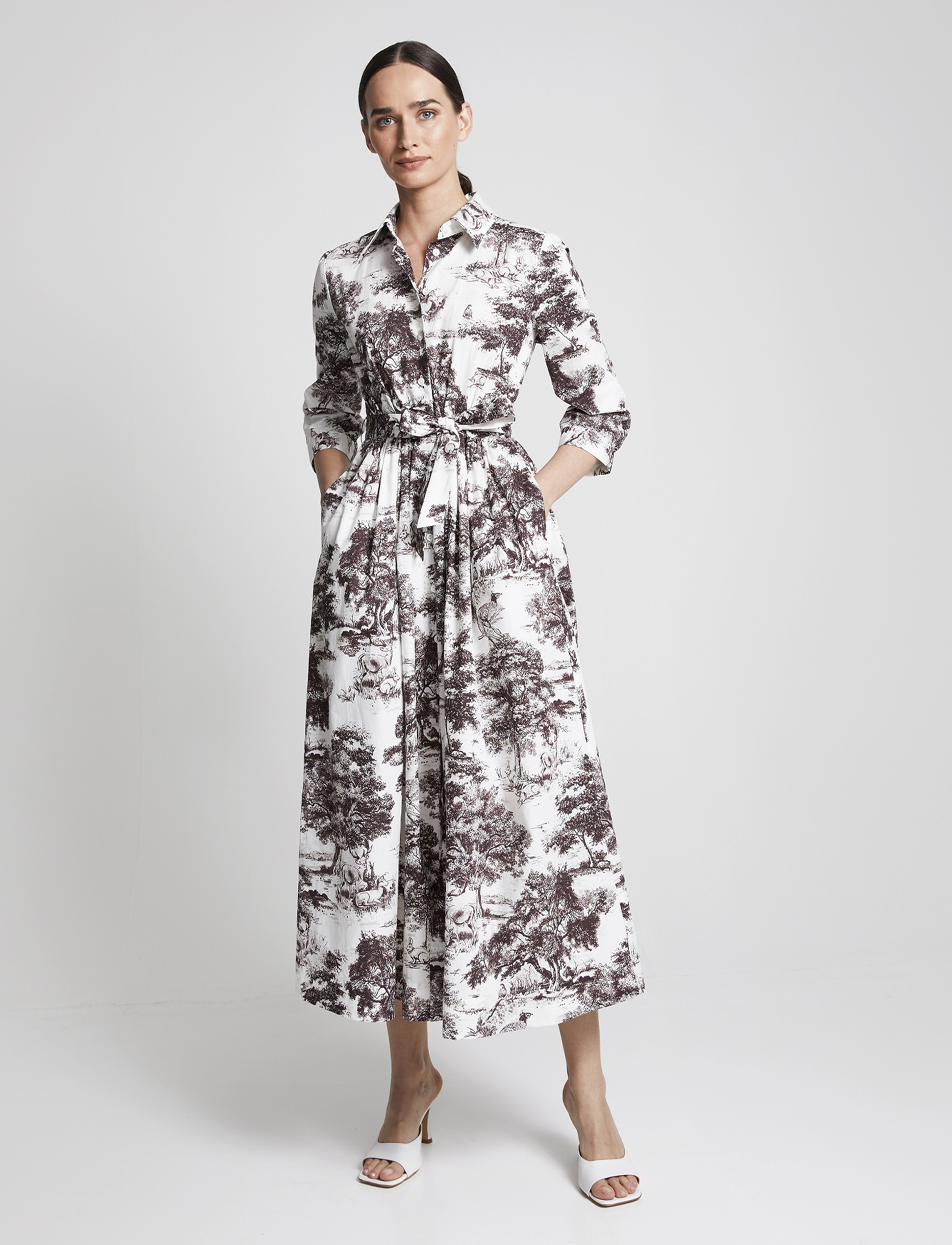 Andiata - Sinne dress - flora & fauna print - 2