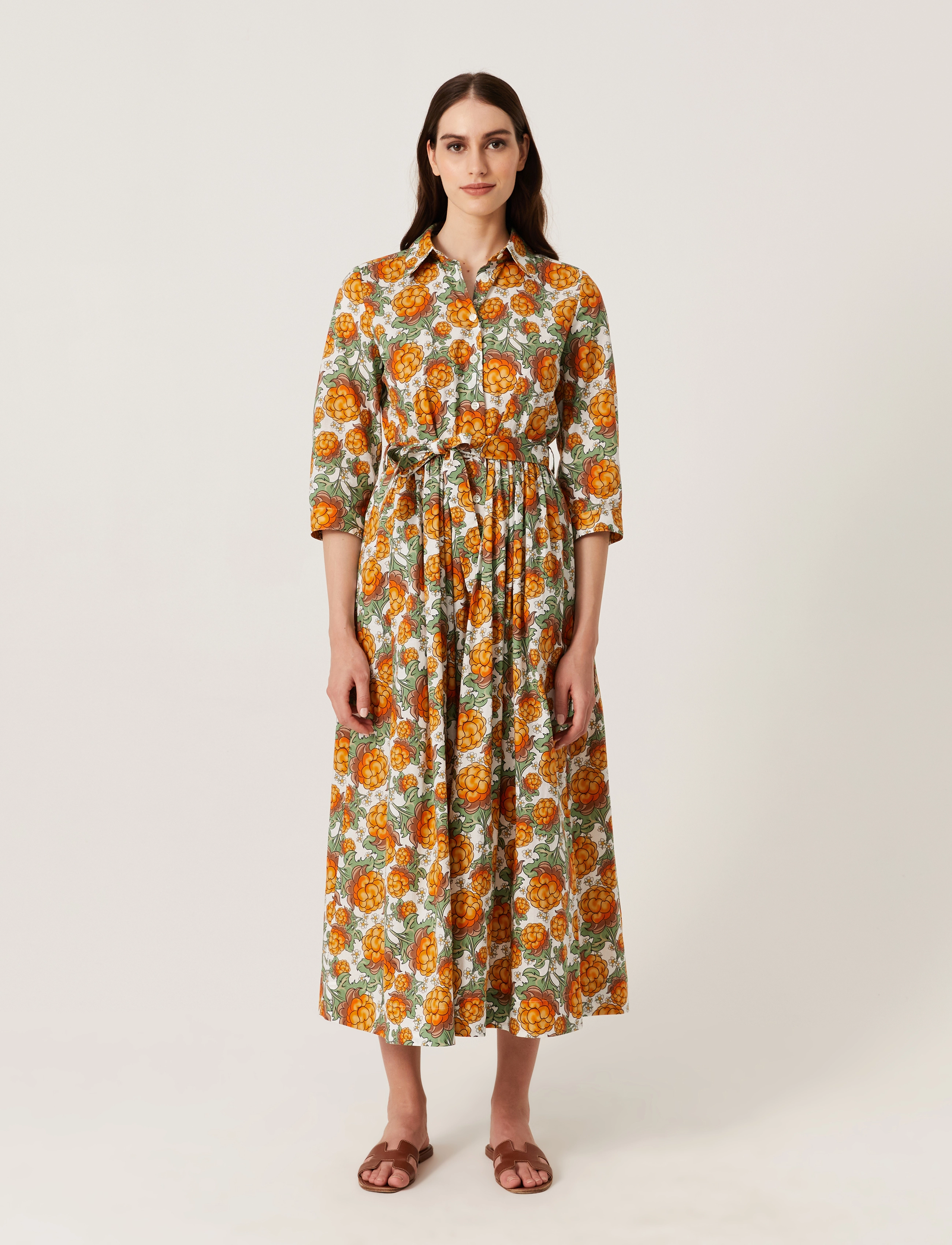 Andiata - Sinne Dress - cloudberry print - 3