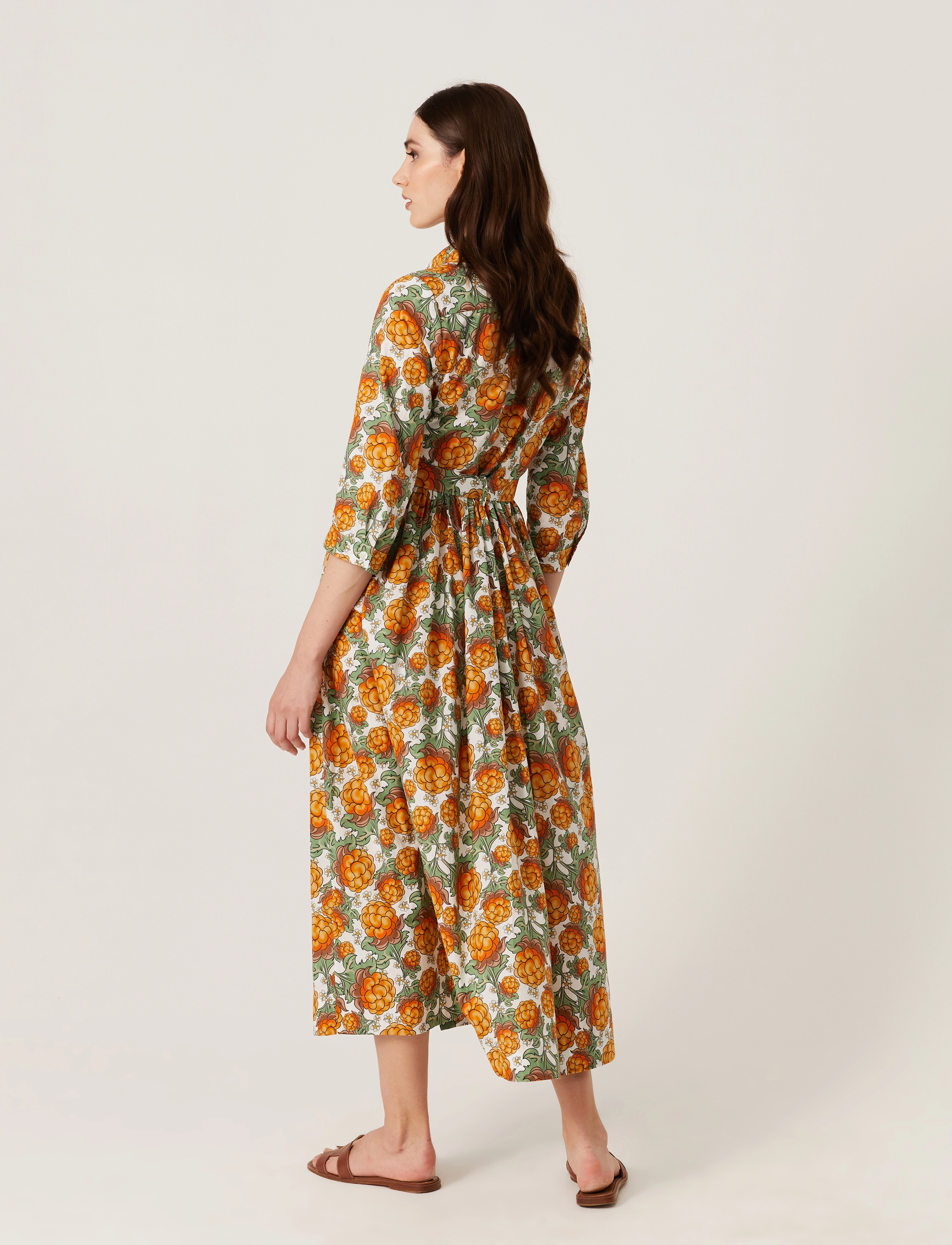 Andiata - Sinne Dress - cloudberry print - 4