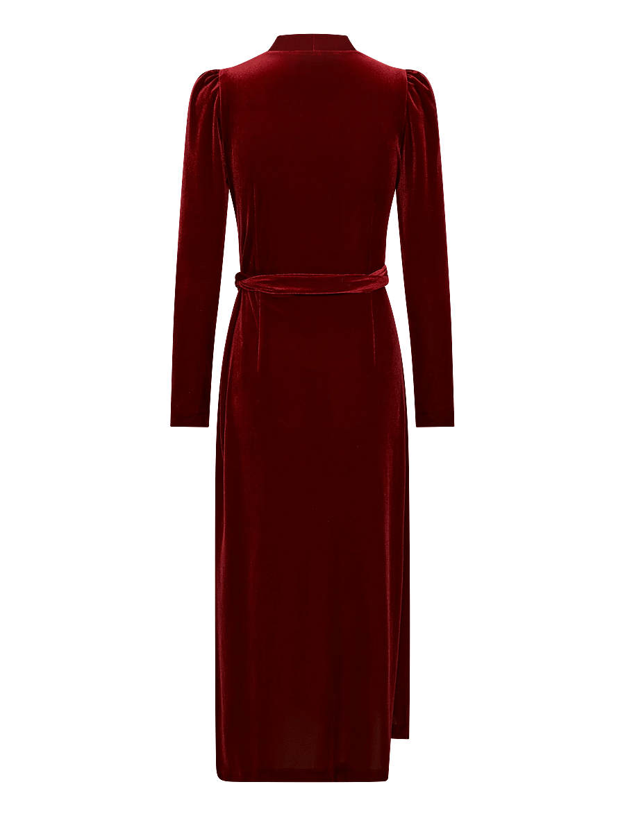 Andiata - Sibley dress - hõlmikkleidid - deep red - 1