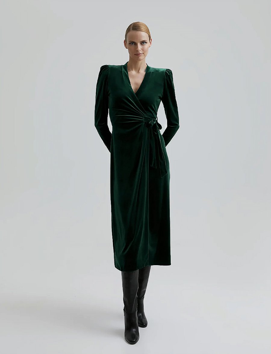 Andiata - Sibley - omlottklänningar - emerald green - 0