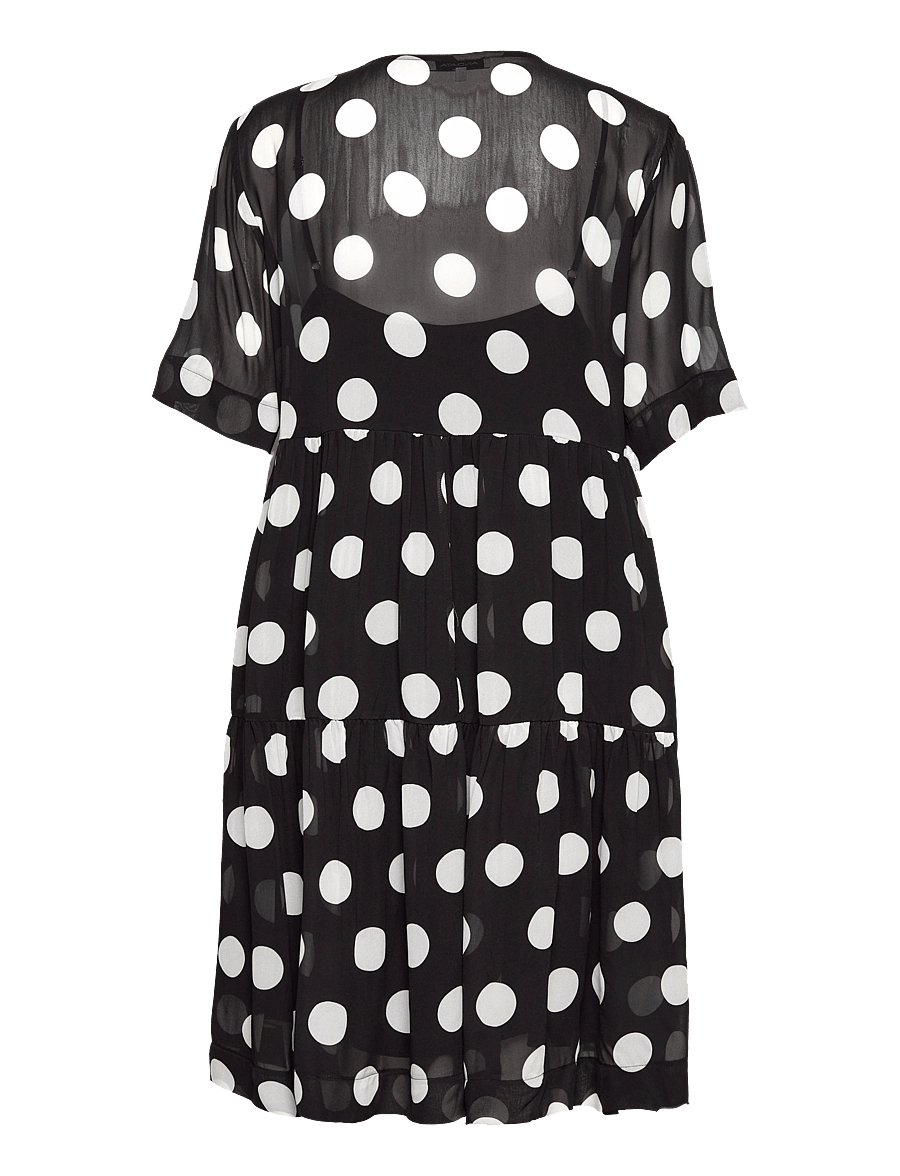 Andiata - Adabella Dress - black/white dot - 1