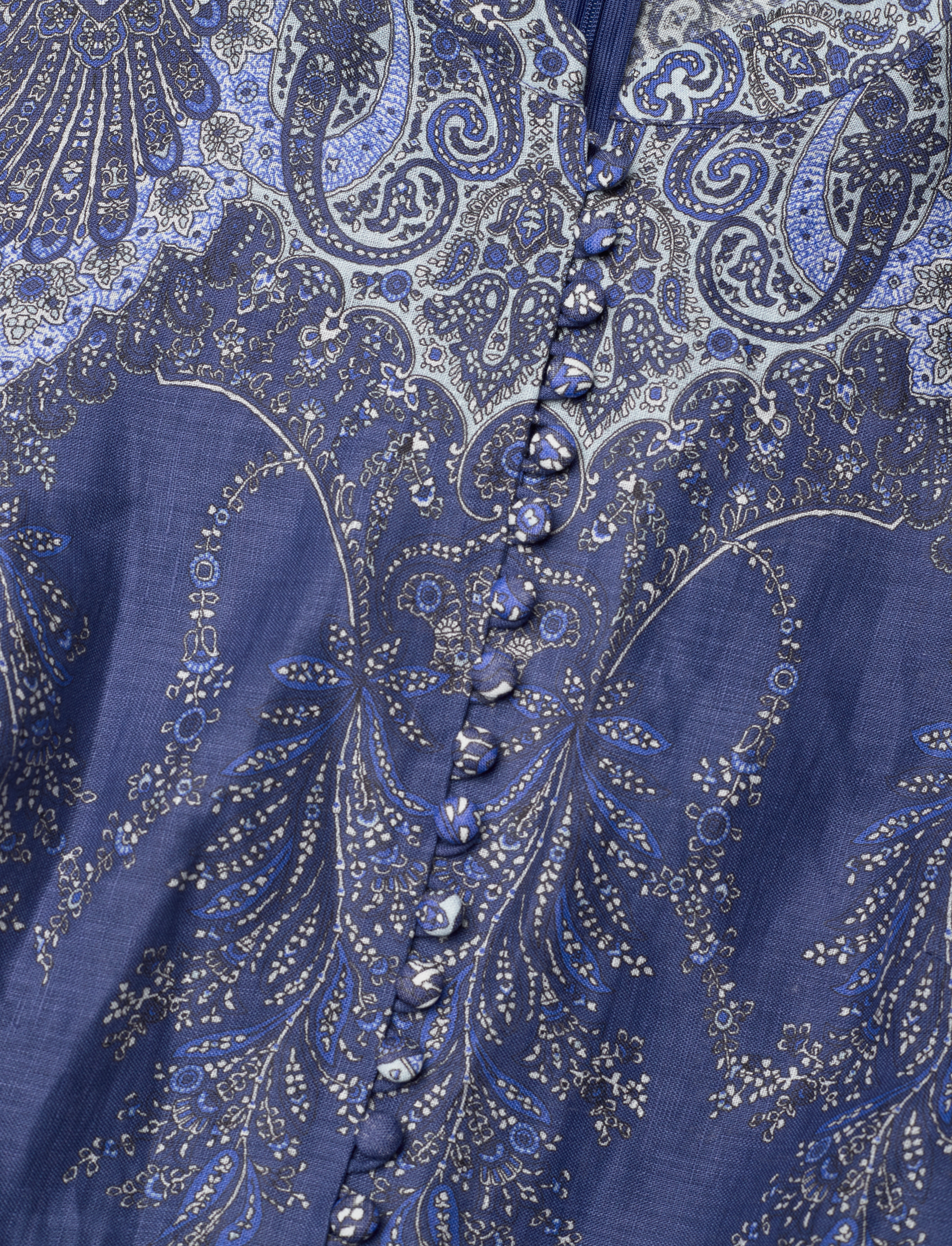 Andiata - Radlea Dress - blue paisley print - 5