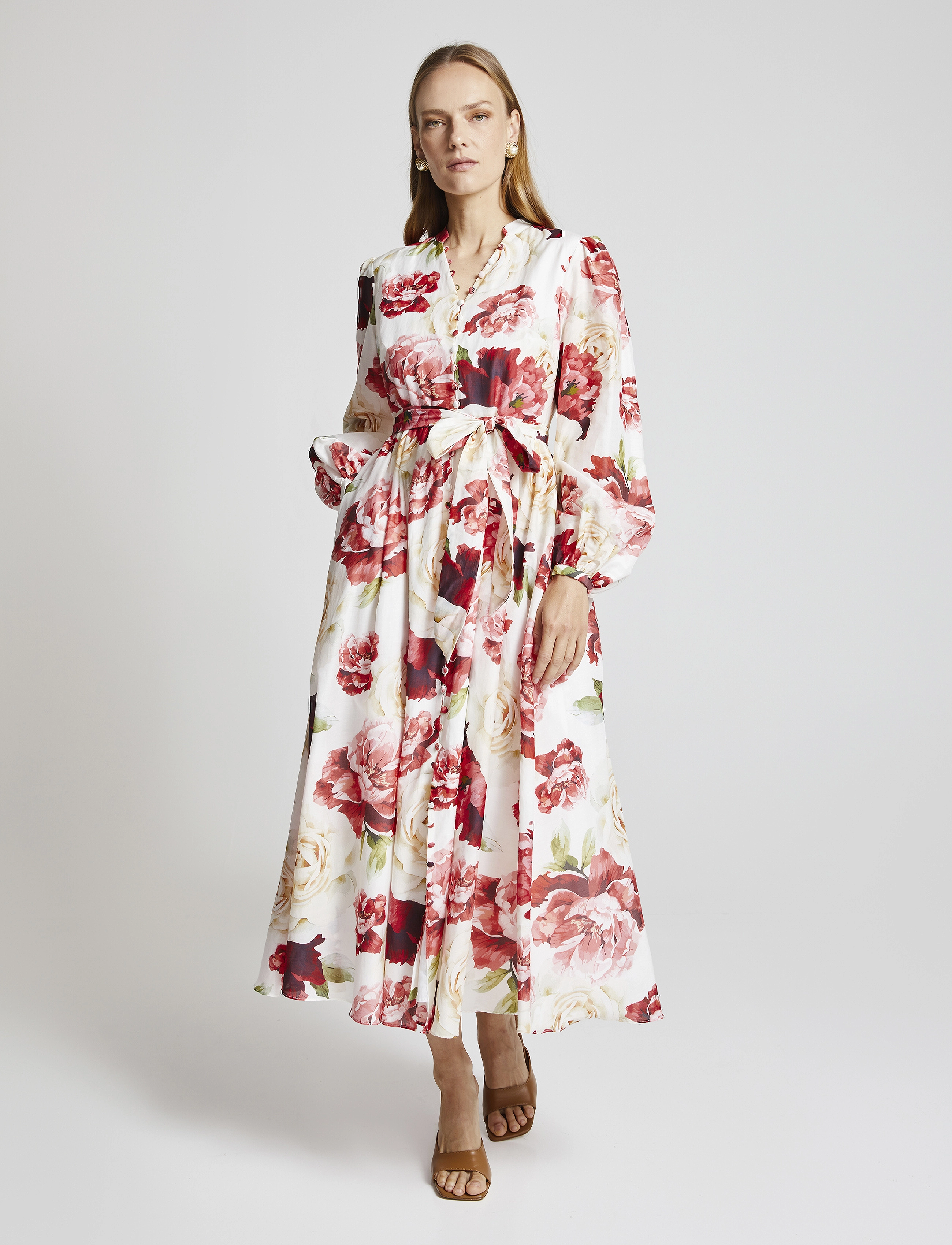 Andiata - Radlyn dress - rose print - 2