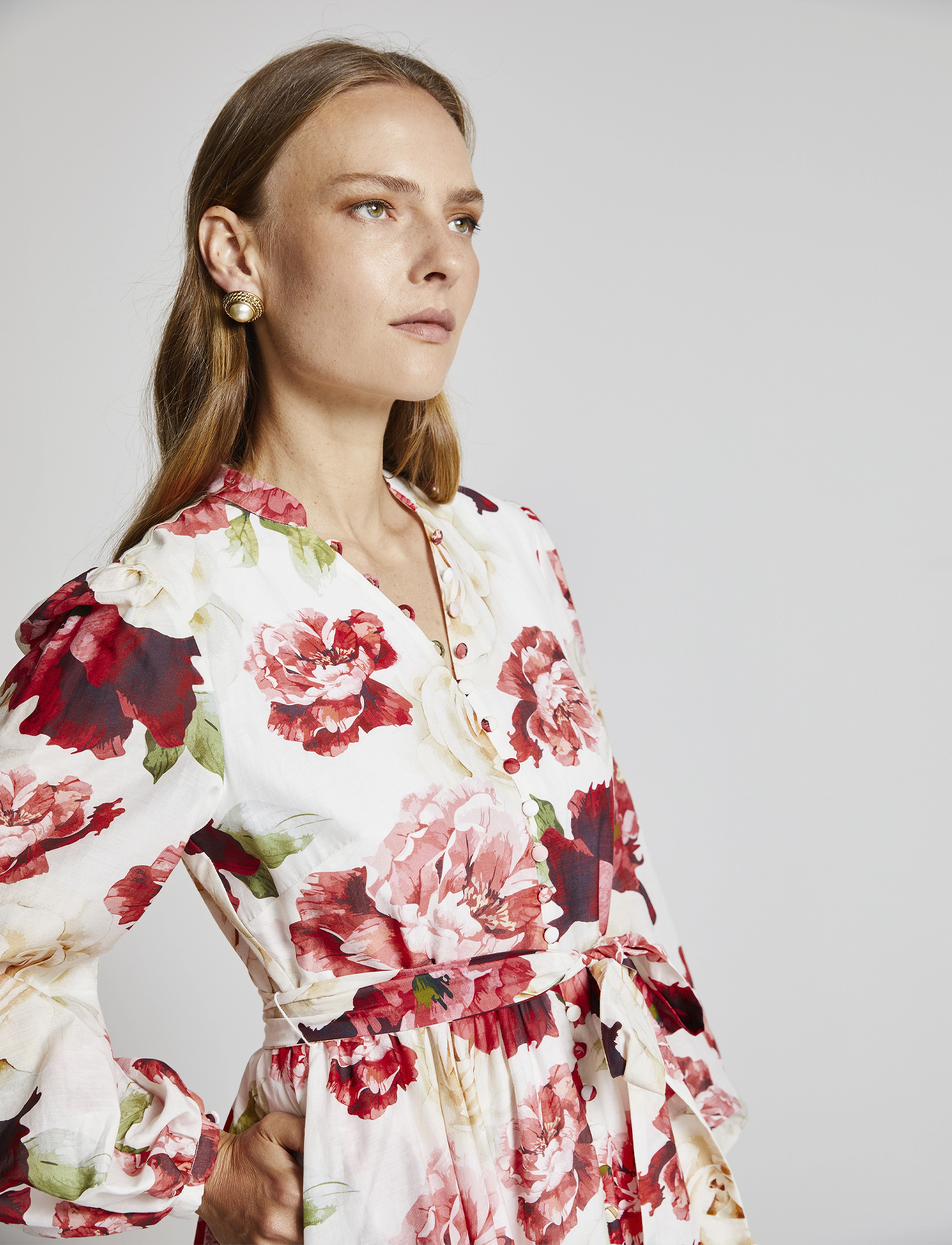 Andiata - Radlyn dress - rose print - 3