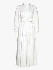 Andiata - Radelle Linen Dress - juhlamuotia outlet-hintaan - chalk white - 0