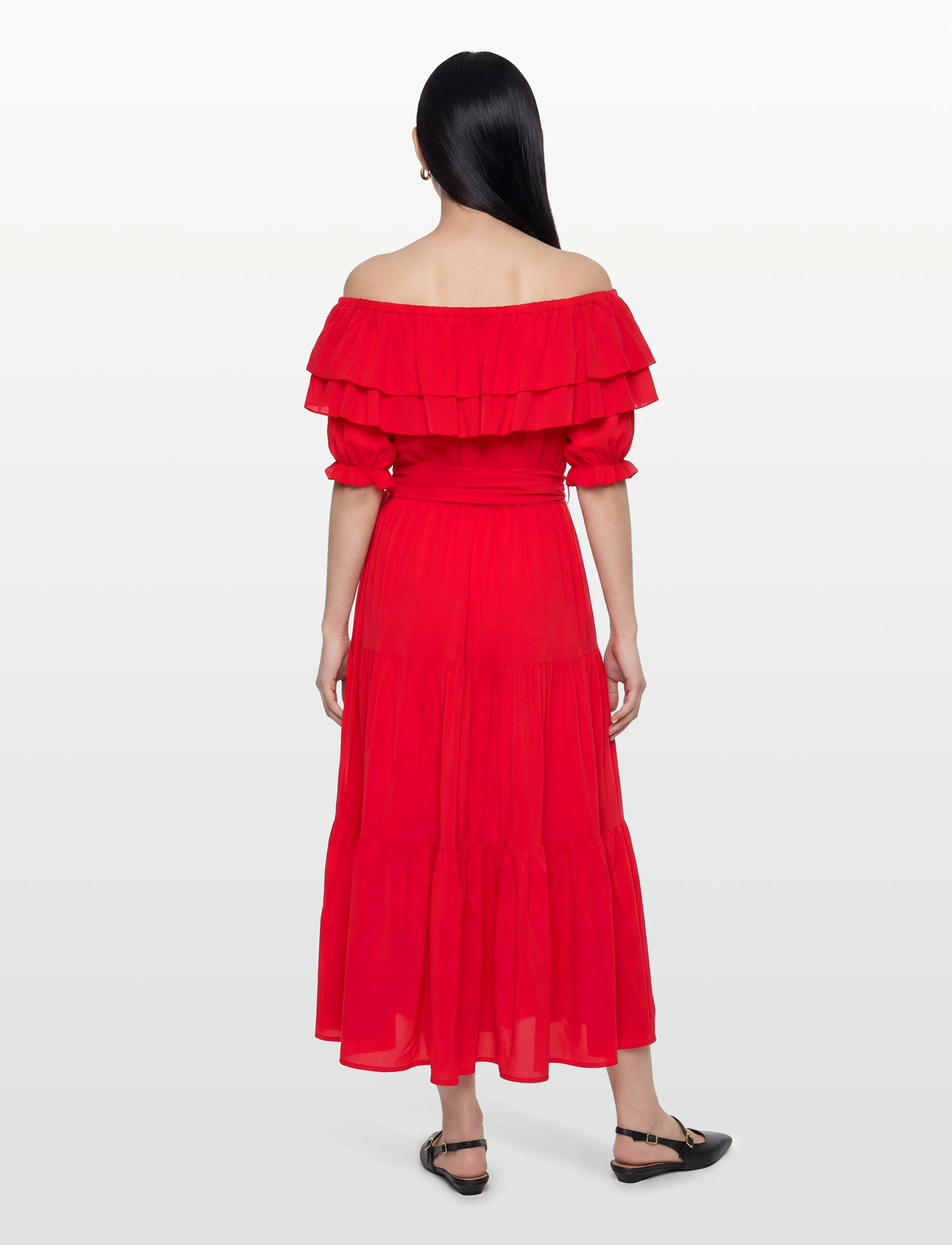 Andiata - Samilla 3 - sommarklänningar - red - 4
