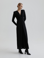 Andiata - Rhosyn T dress - midi kjoler - sparkling black - 4