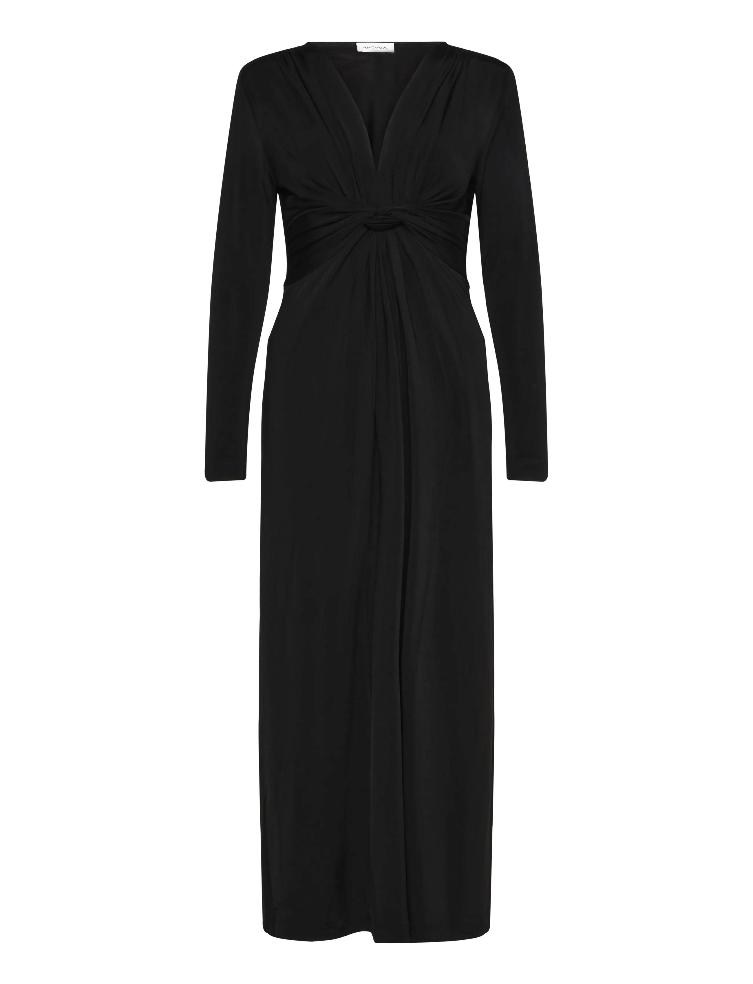 Andiata - Rhosyn T dress - maksikleidid - black - 1