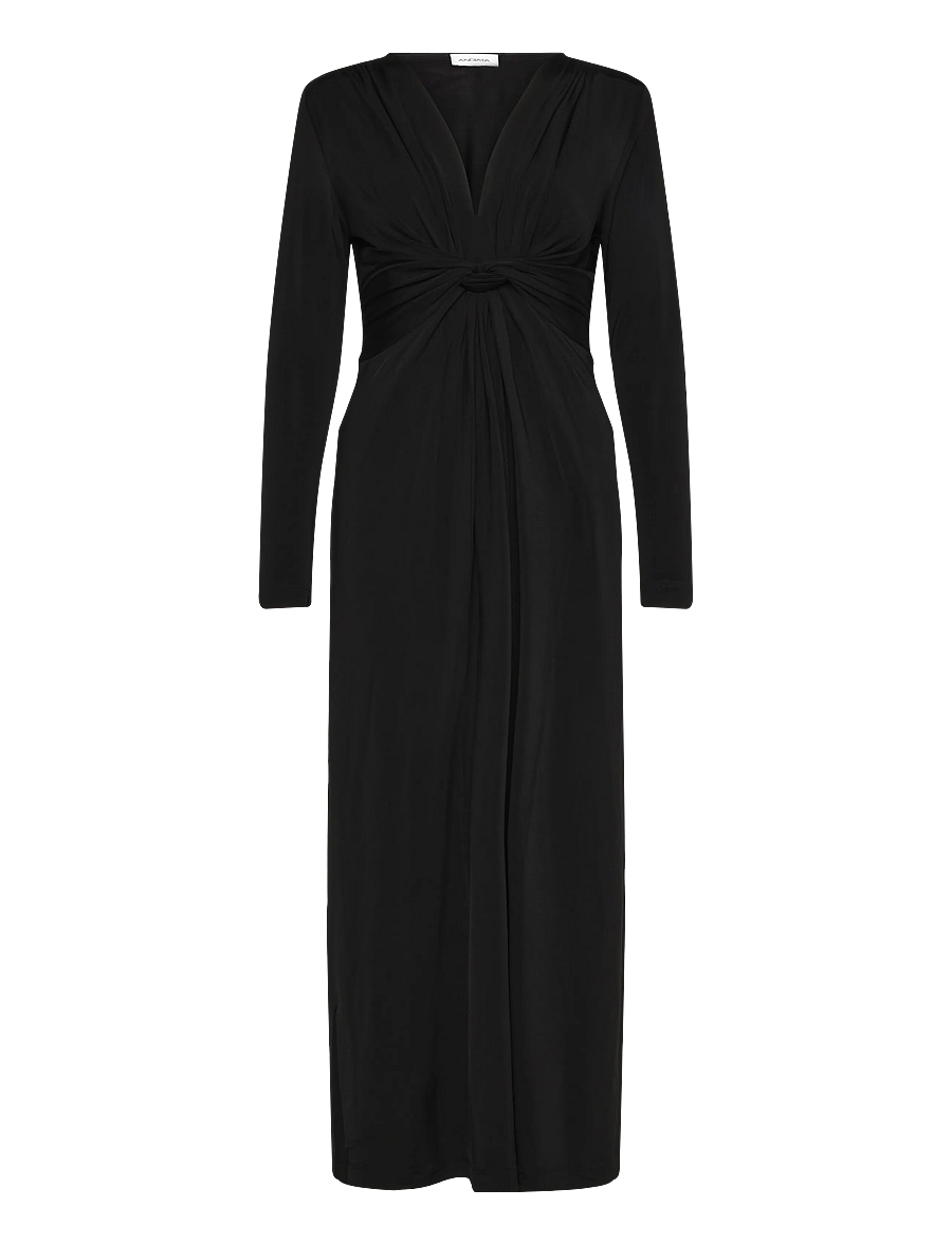 Andiata - Rhosyn T dress - maksikleidid - black - 1