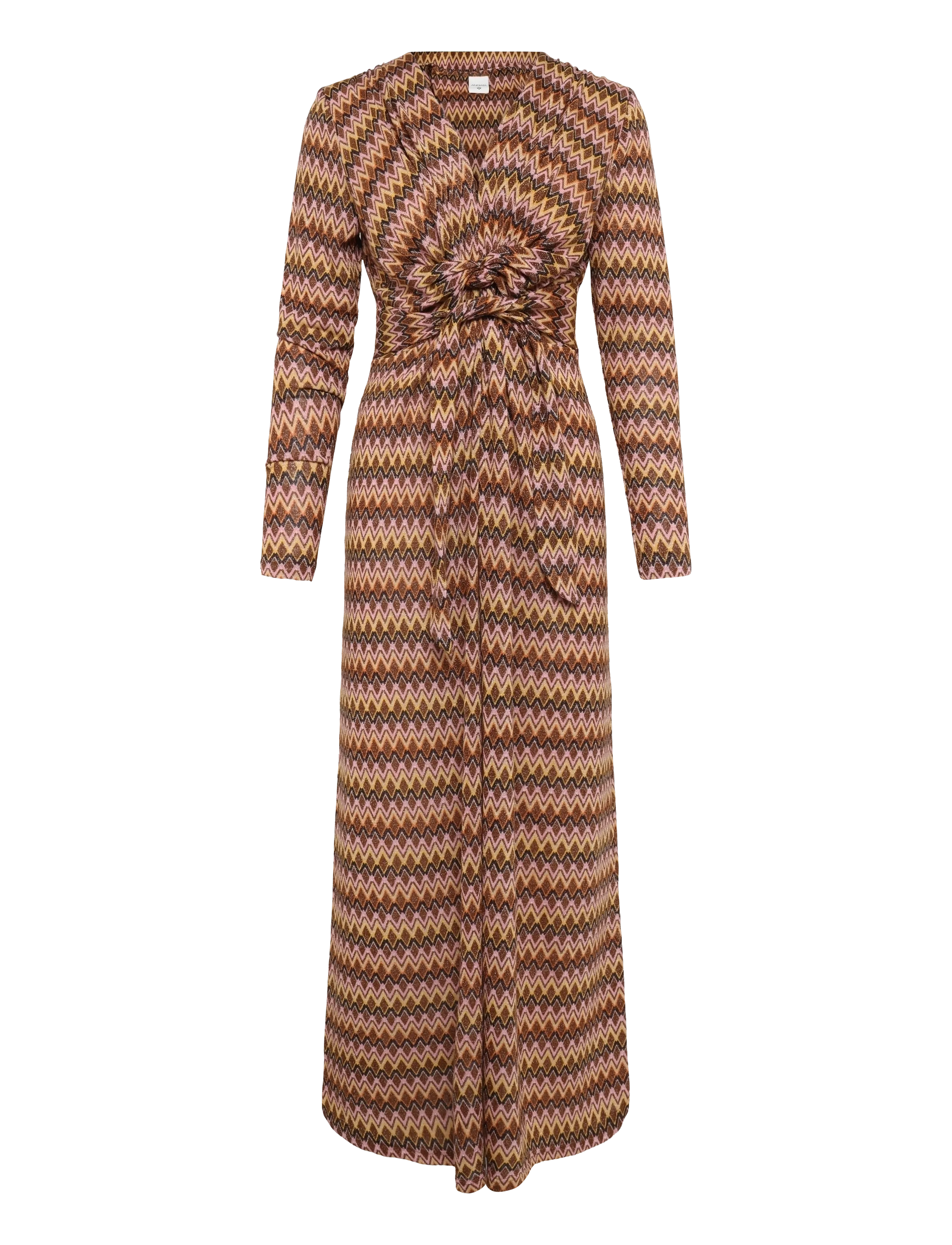 Andiata Rhosyn T dress - Kjoler - ZIGZAG / orange