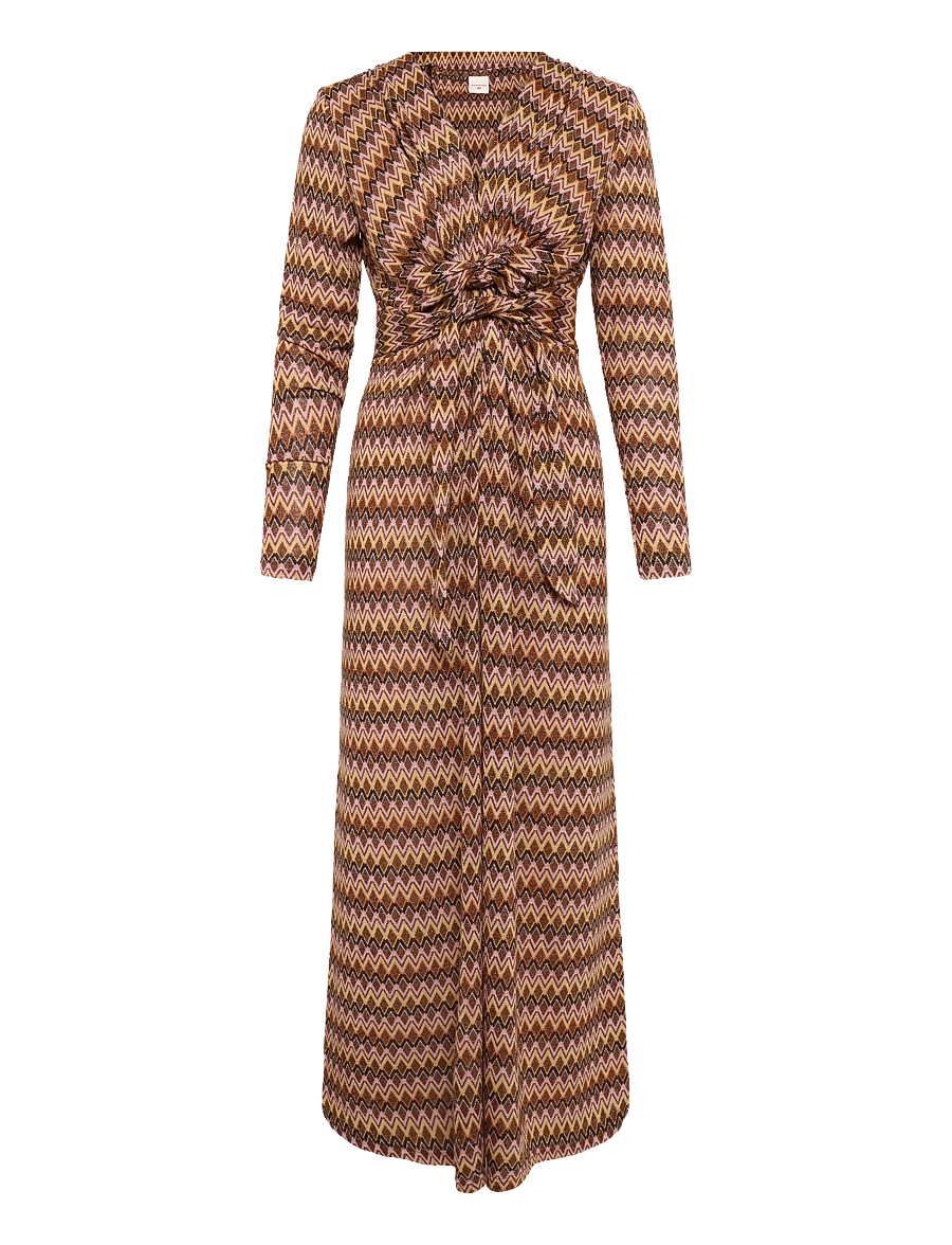 Andiata - Rhosyn T dress - maxikleider - zigzag - 0