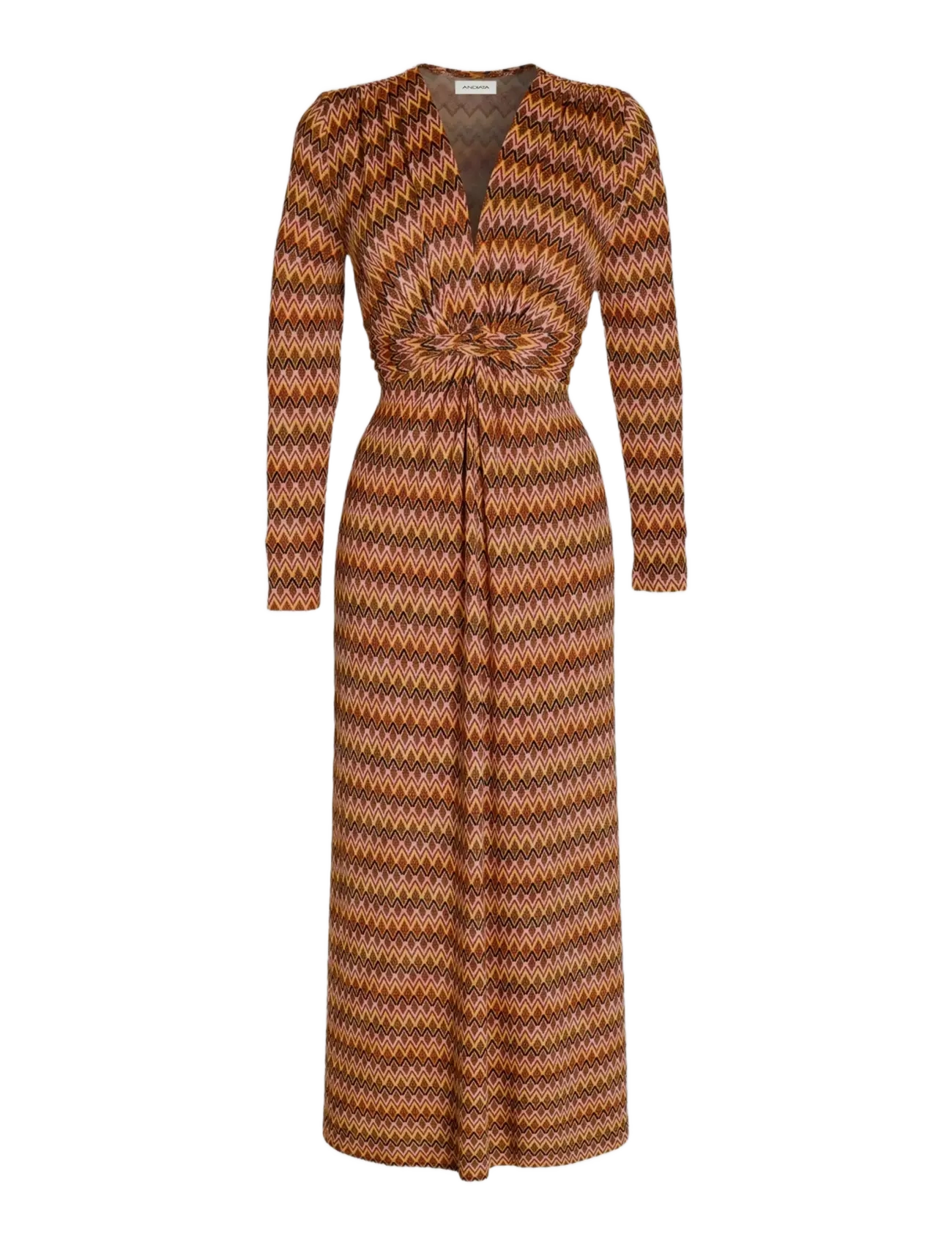 Andiata Rhosyn T dress - Erilised sündmused - ZIGZAG / orange