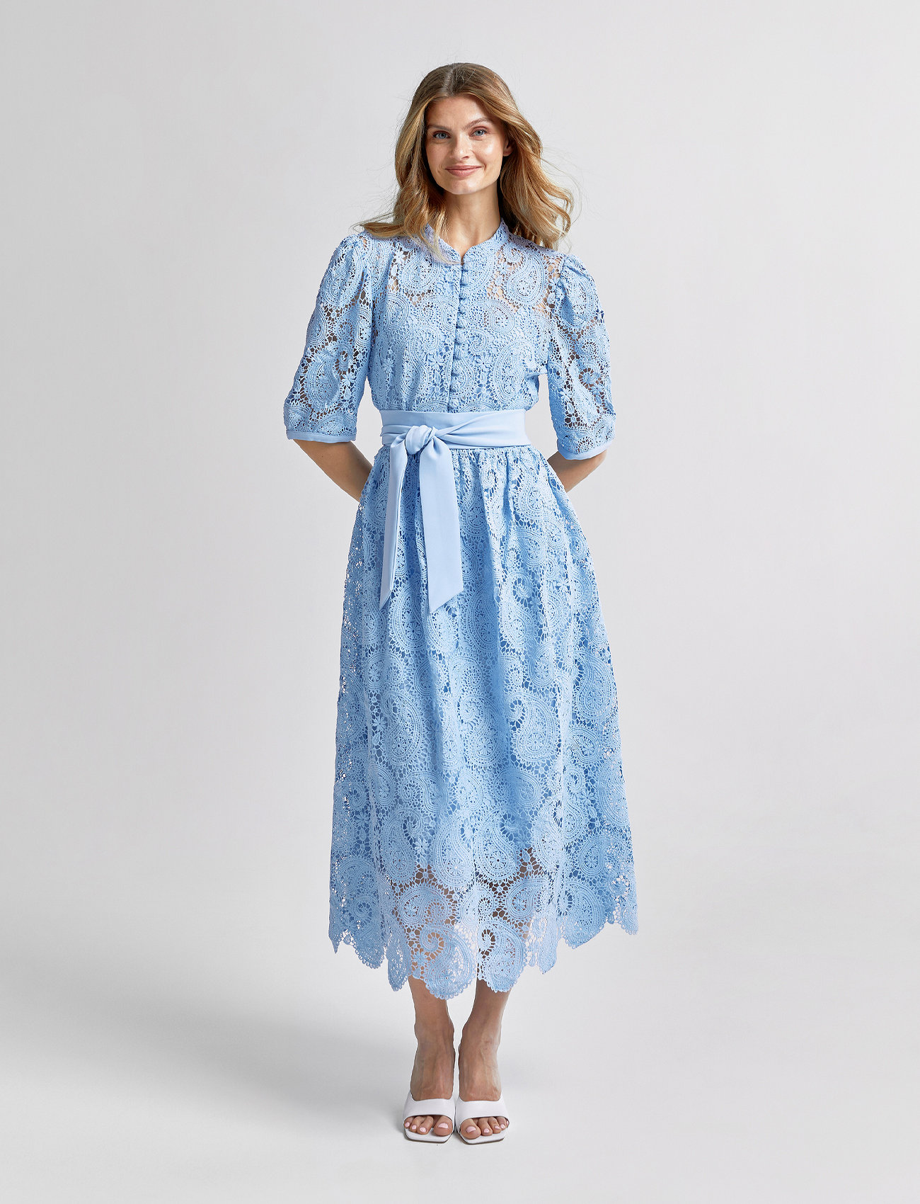 Andiata - Radea dress - maxi dresses - sky blue - 0