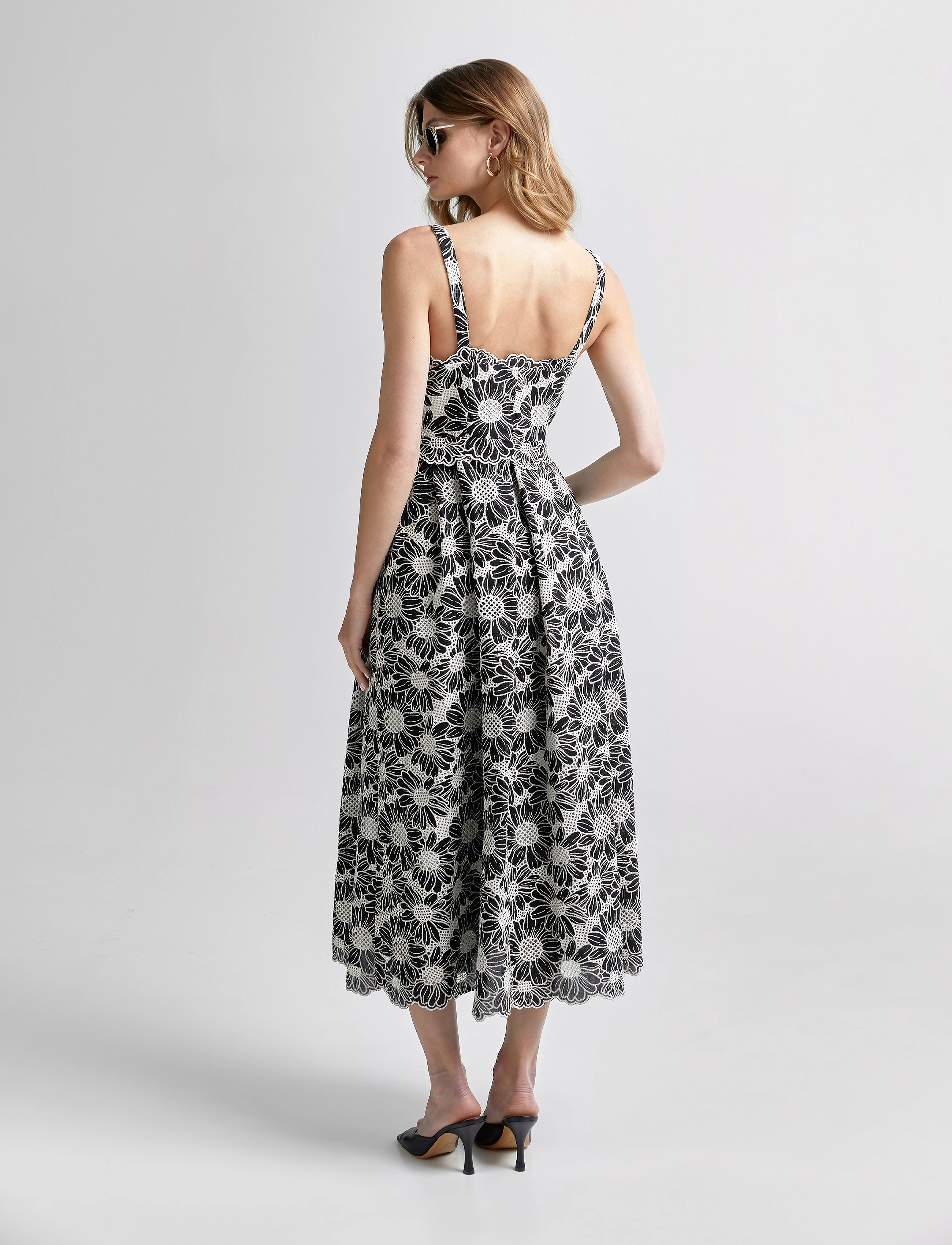 Andiata - Adalia dress - black floral - 3