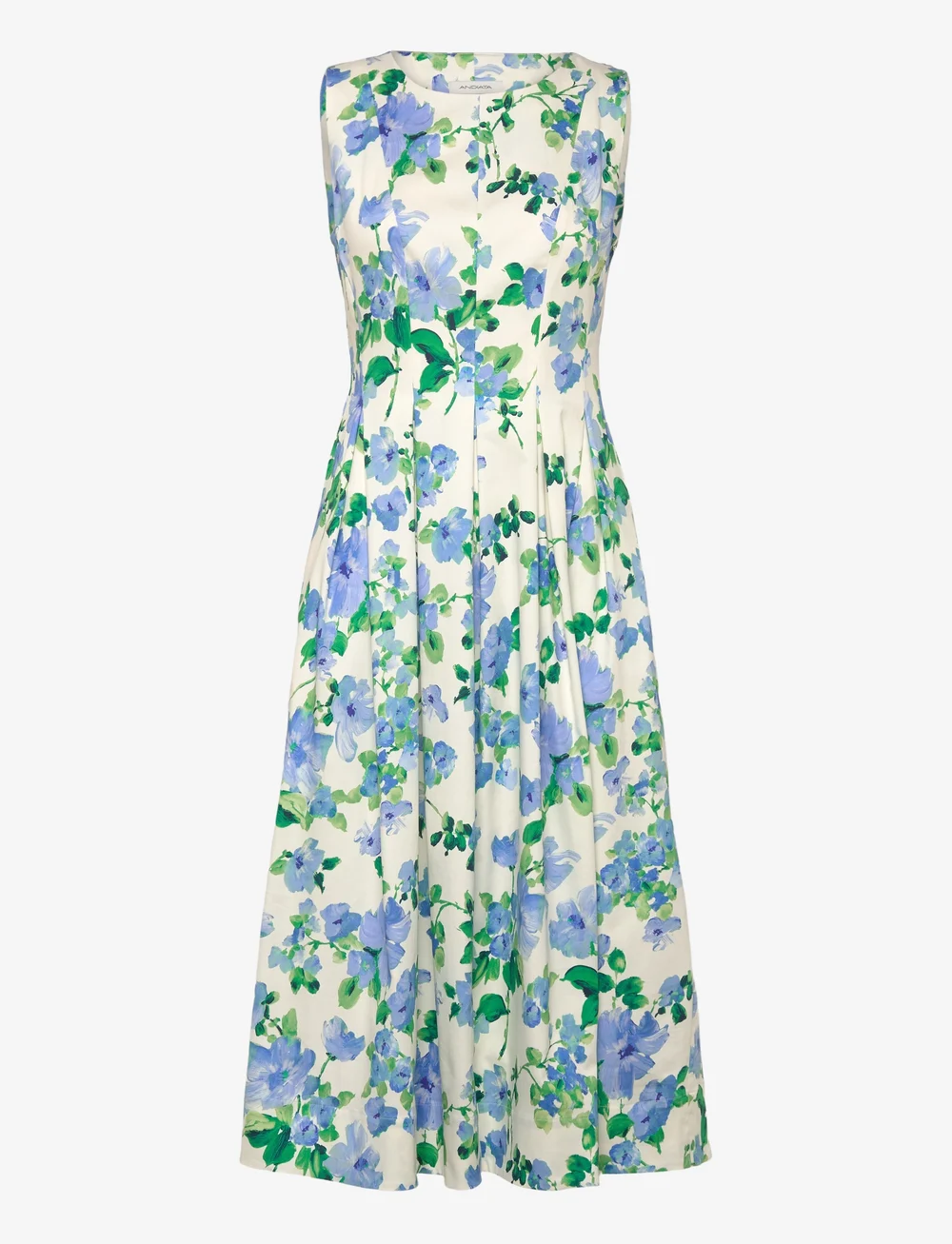 Andiata - Julitta Y - sommerkleider - blue flowers - 0
