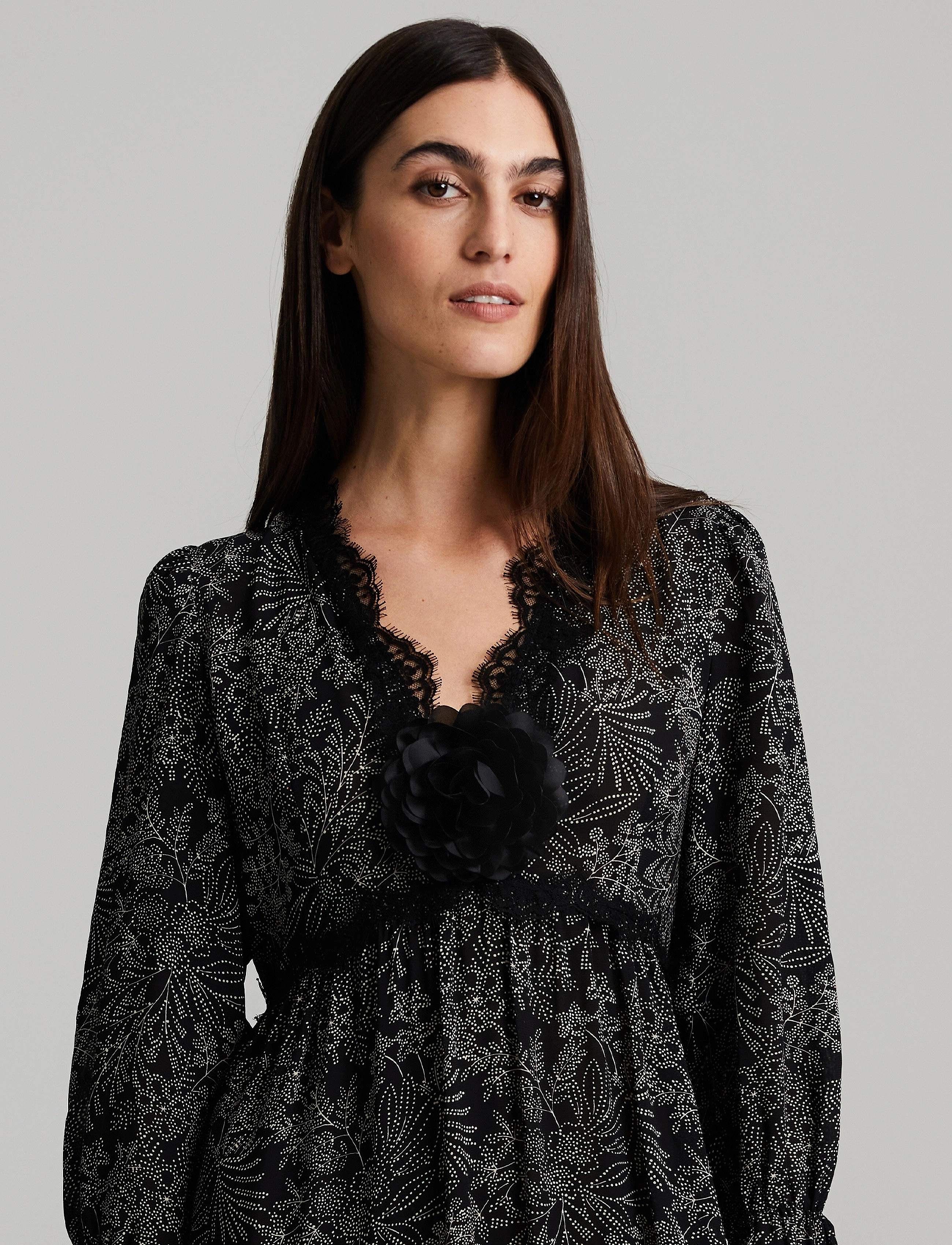 Andiata - Merrit - maksikleidid - black - 3