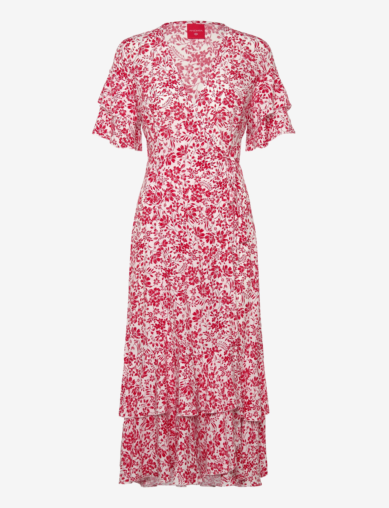 Andiata - Nettie - sommerkjoler - red meadow - 0