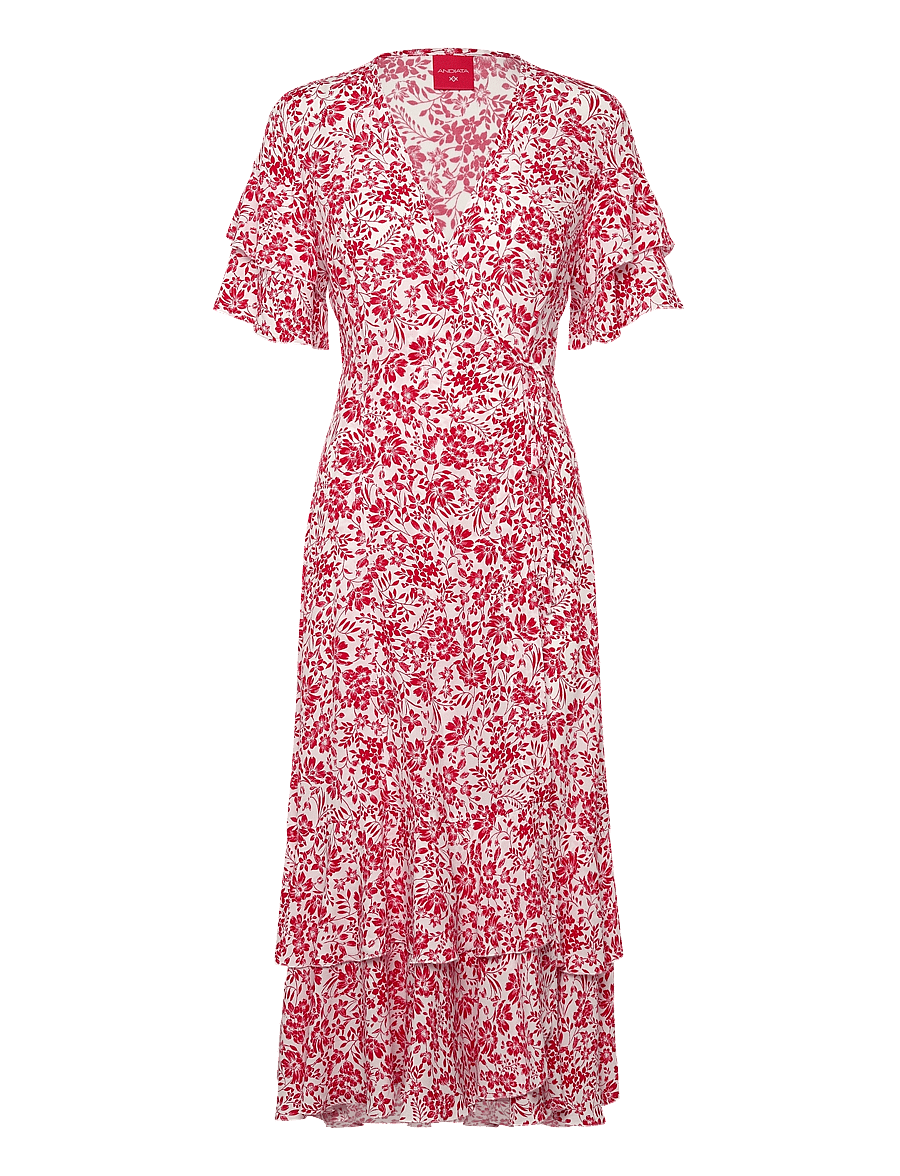 Andiata - Nettie - sommerkjoler - red meadow - 1