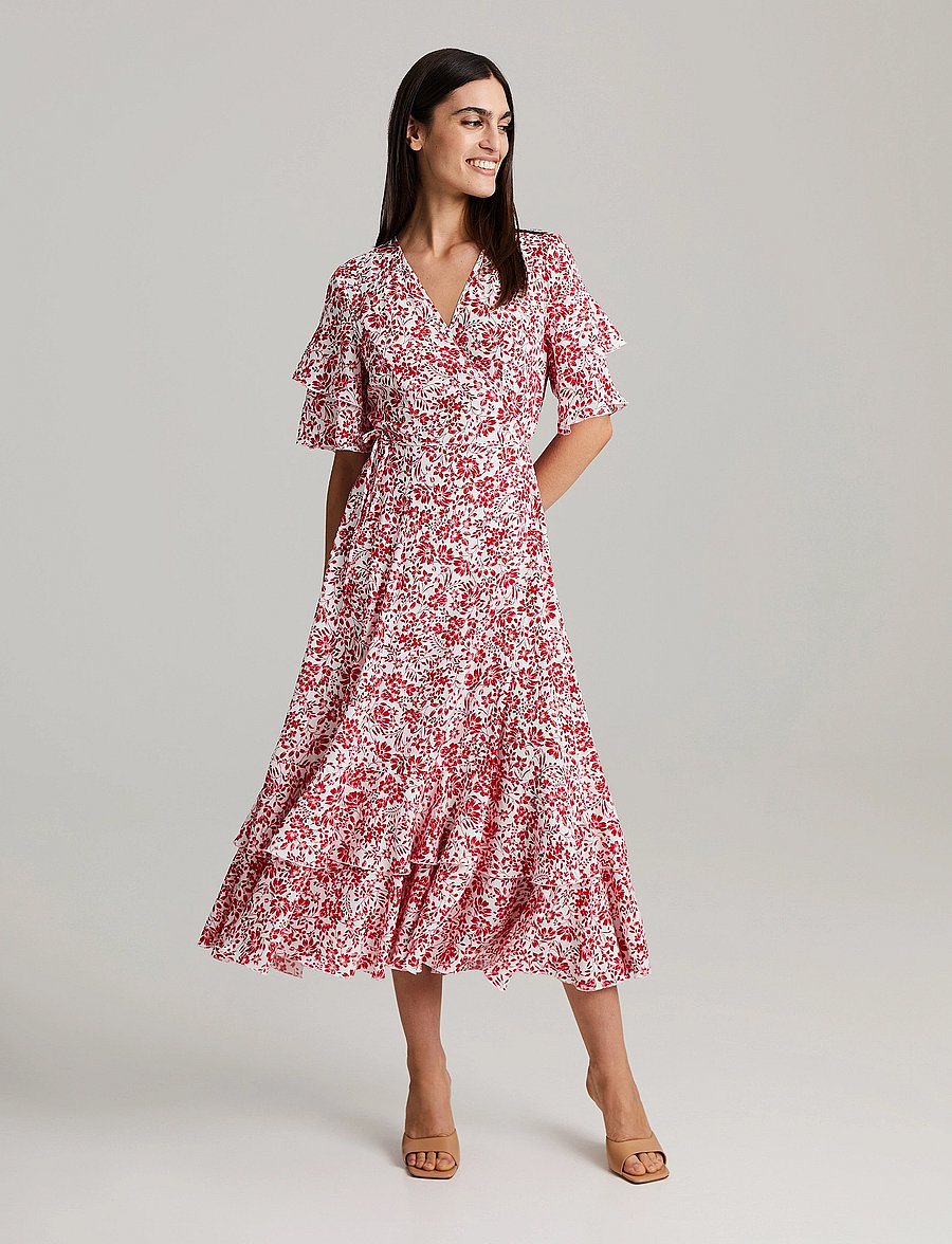 Andiata - Nettie - sommerkjoler - red meadow - 0