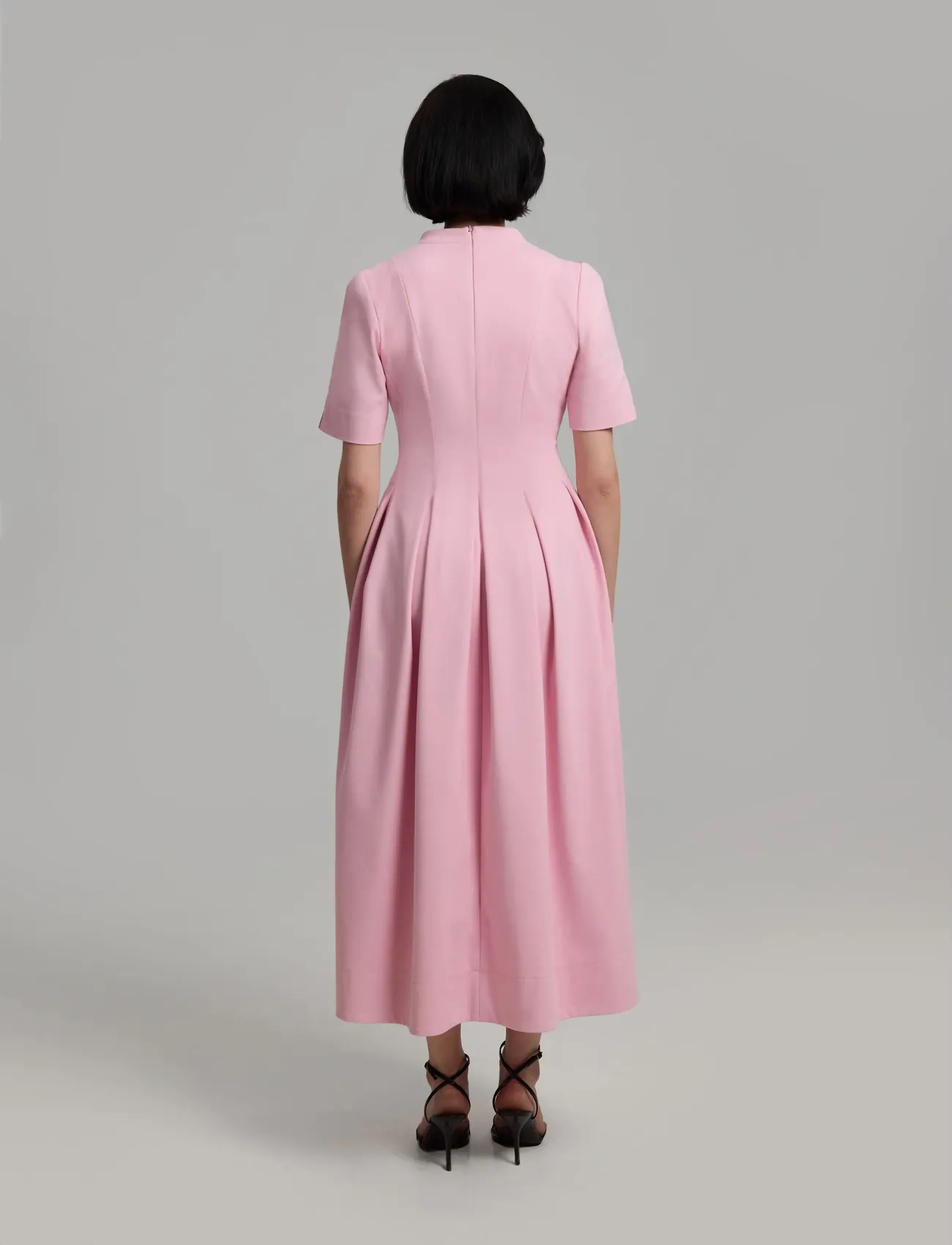 Andiata - Julitta W - midi-kleider - pink peony - 4