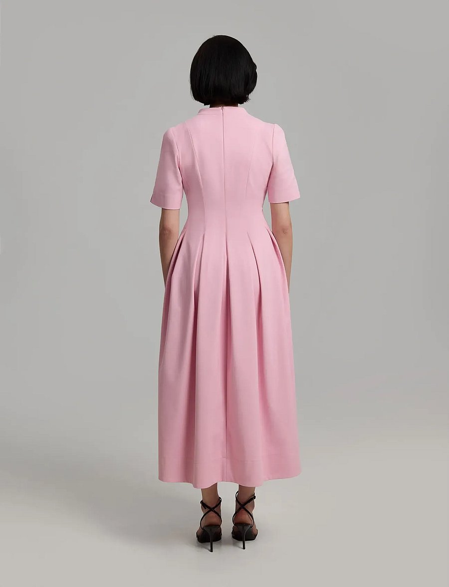 Andiata - Julitta W - midi-kleider - pink peony - 4