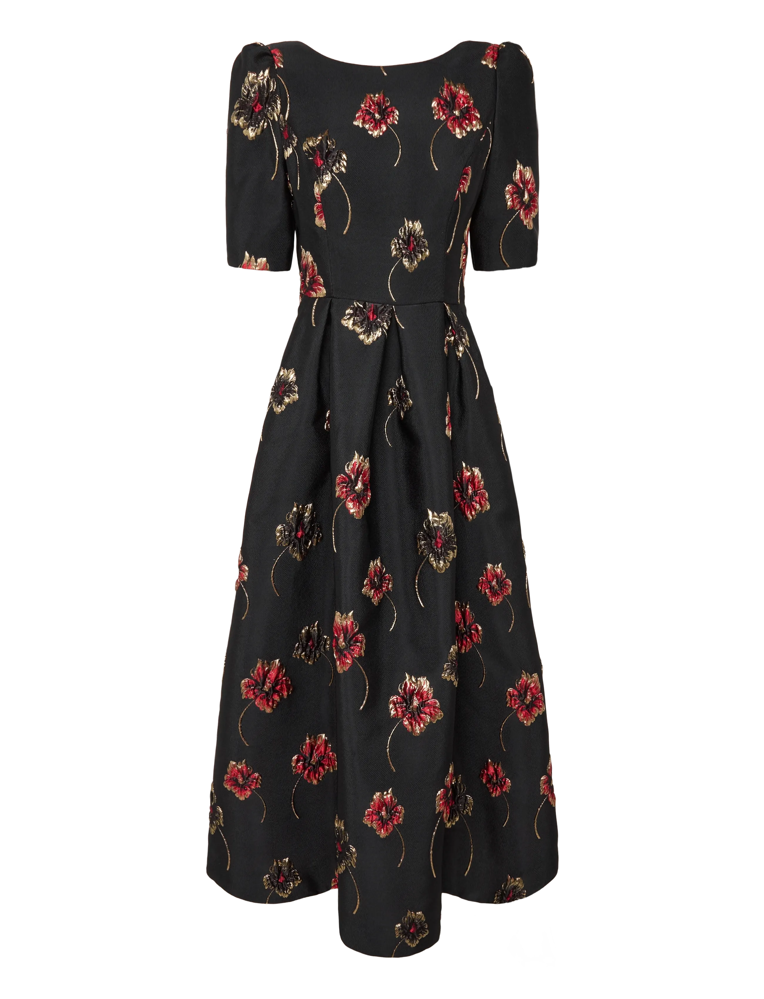 Andiata - Krona dress - cocktailklänningar - red florals - 1