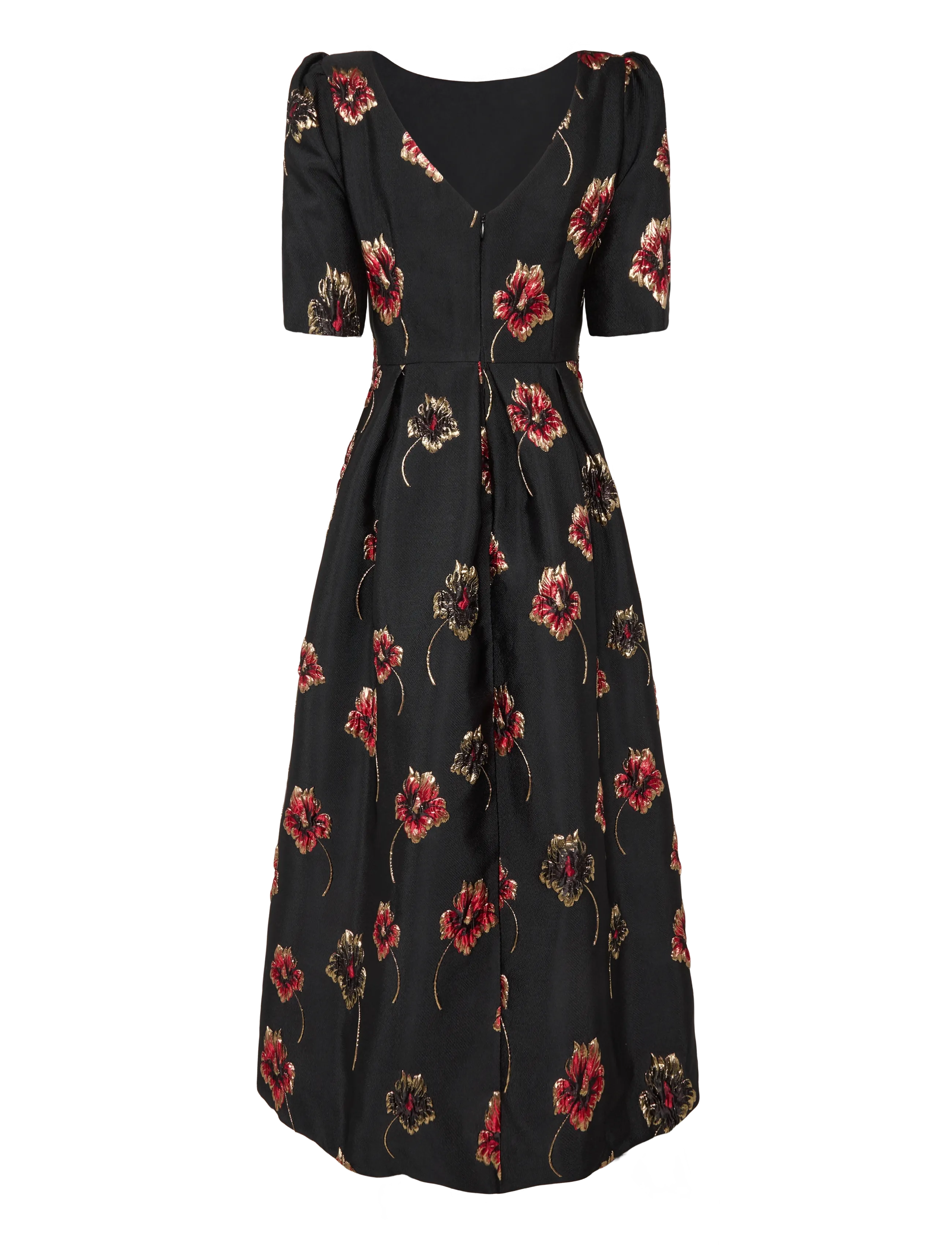 Andiata - Krona dress - cocktailklänningar - red florals - 2