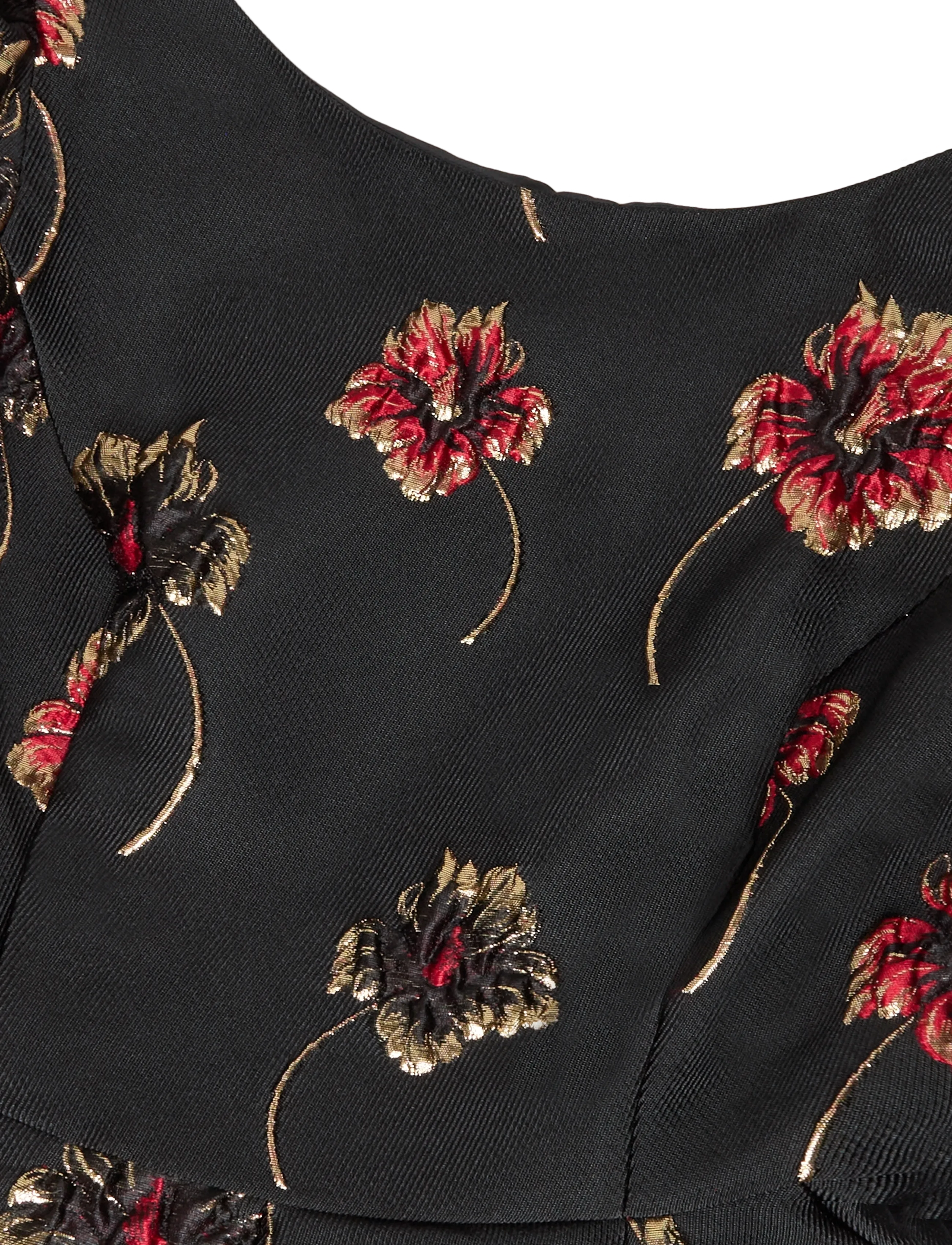 Andiata - Krona dress - cocktailklänningar - red florals - 3