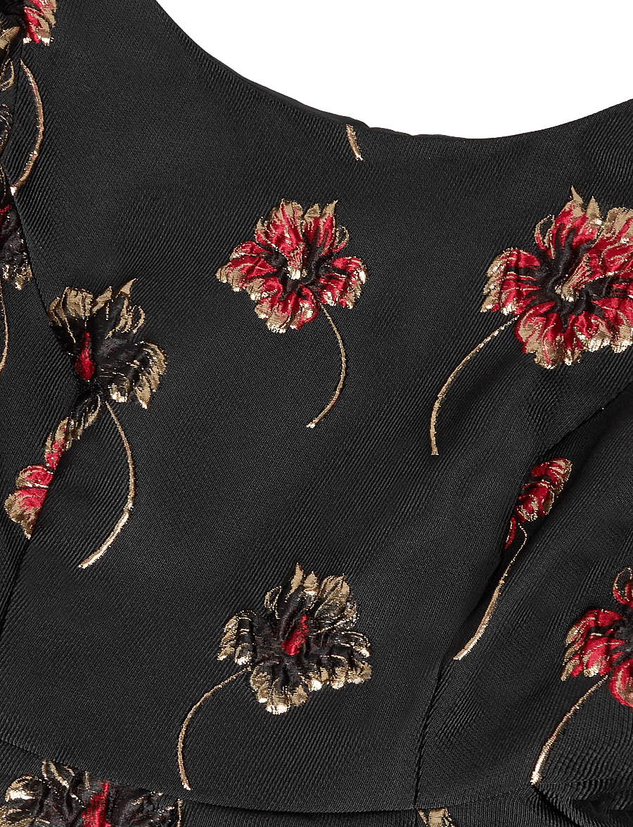 Andiata - Krona dress - cocktailkjoler - red florals - 3