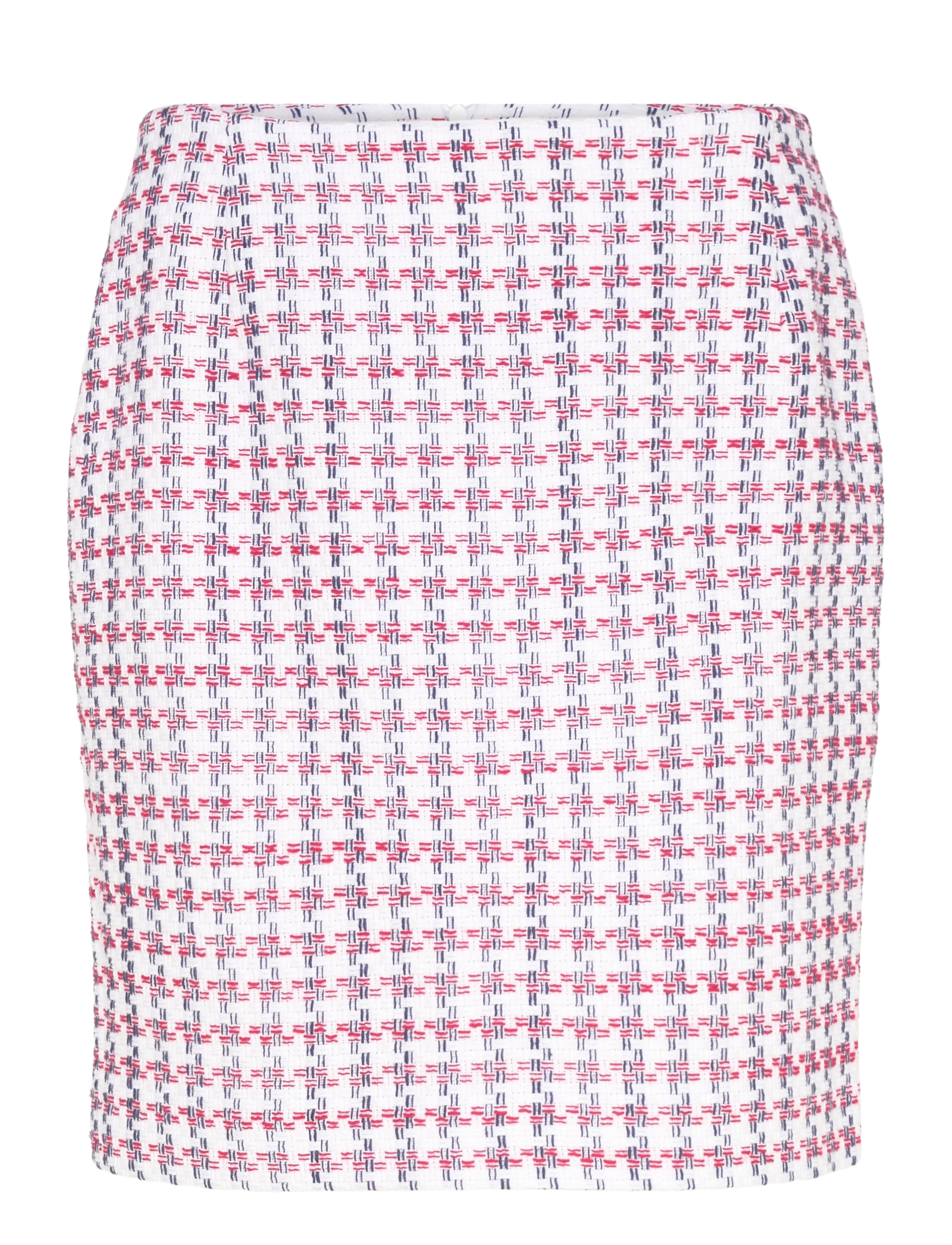 Andiata Vivian 50 - Transitional Layering - RED CHECKS / white