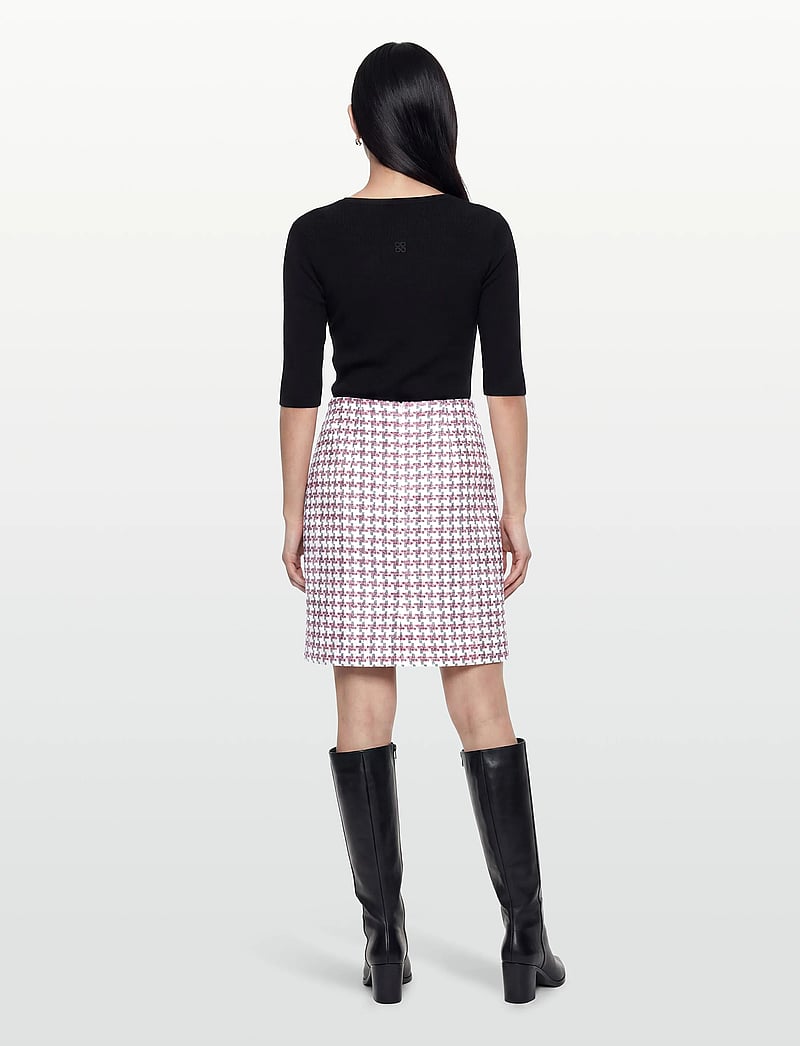 Andiata - Vivian 50 - midi-röcke - red checks - 4