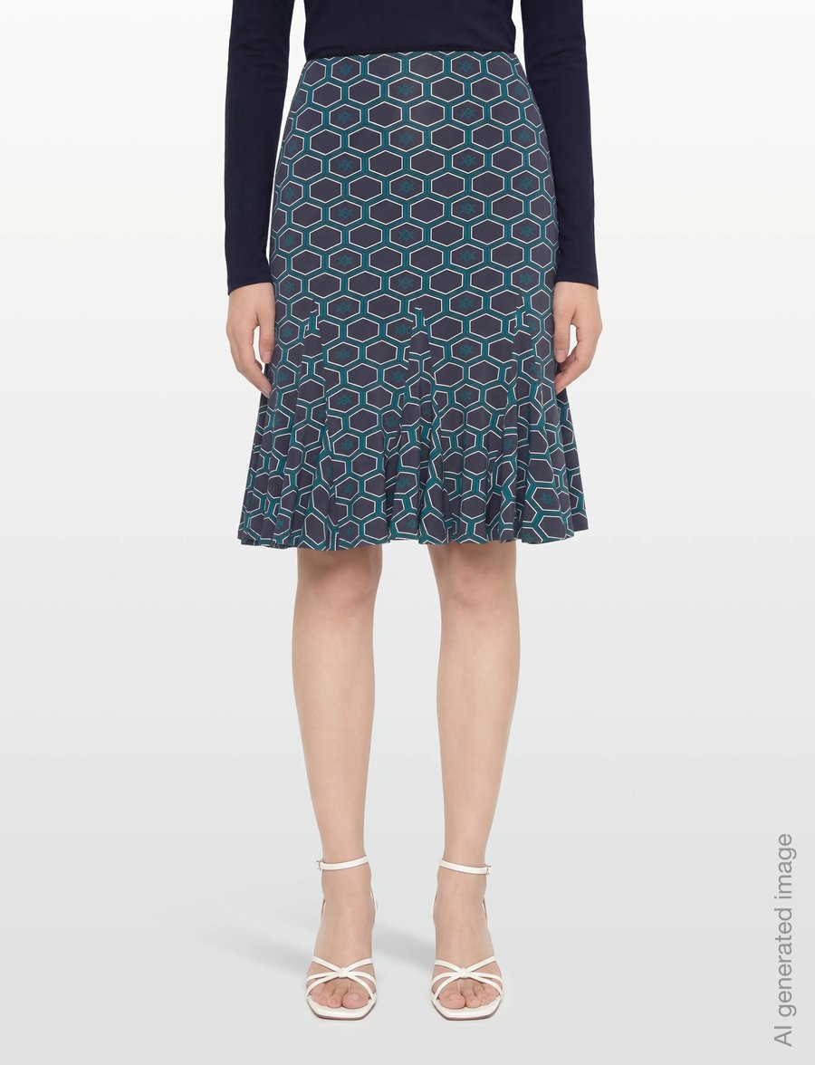 Andiata - Fazia 55 - midi skirts - andiata monogram - 3